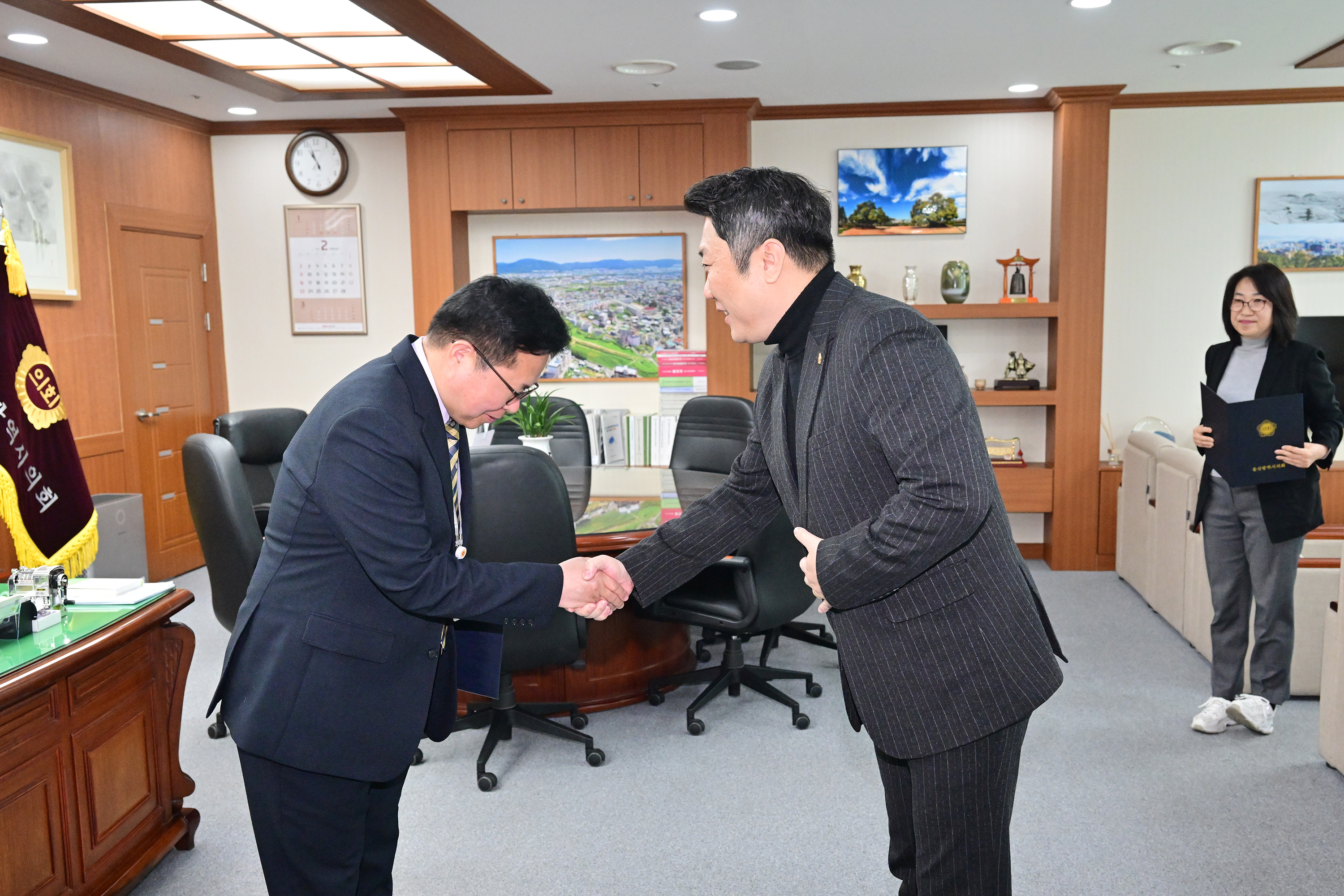 김종섭 부의장, 사무관 승진 임용장 수여4