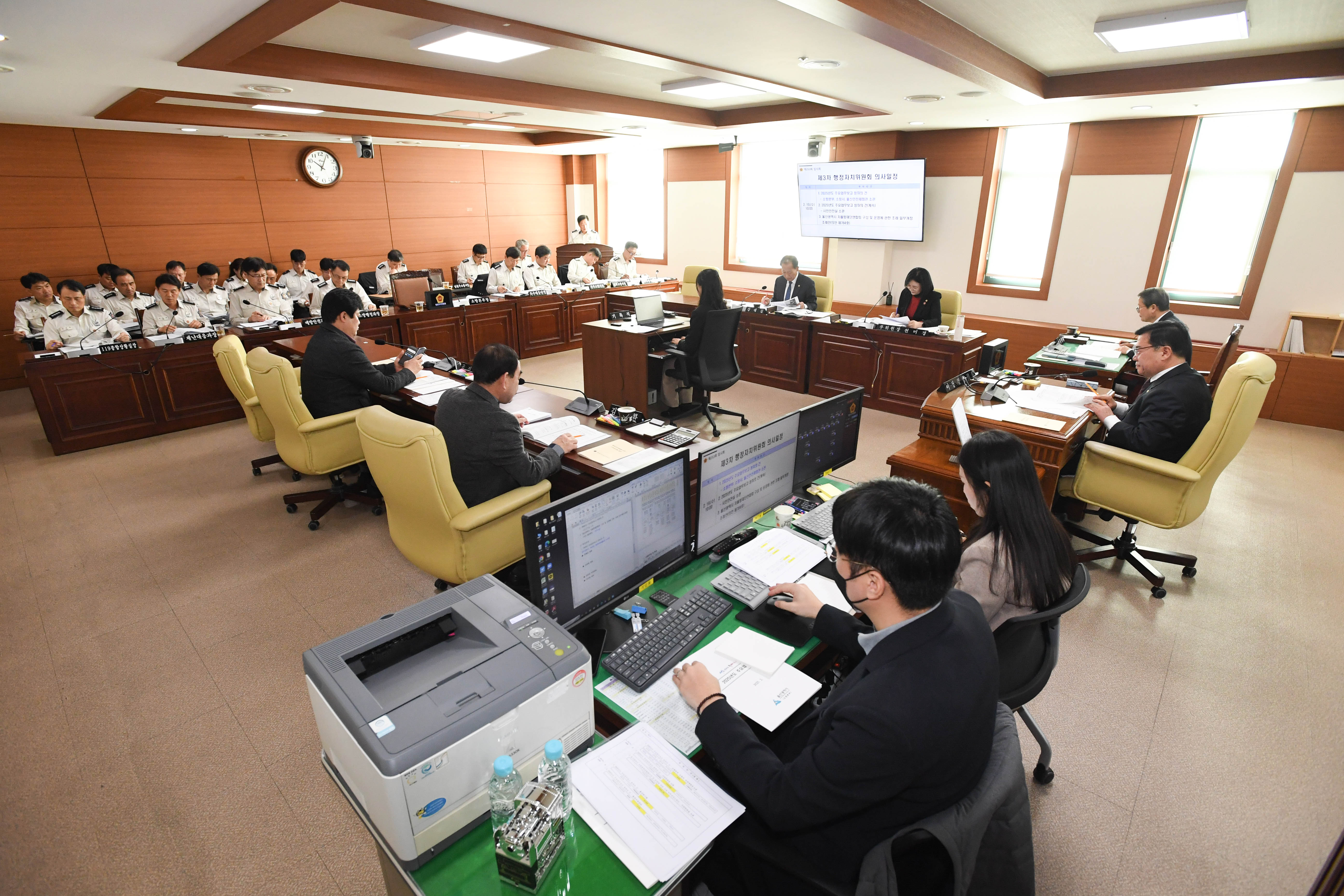 행정자치위원회, 소방본부·소방서·울산안전체험관 소관 2025년도 주요업무보고 청취3