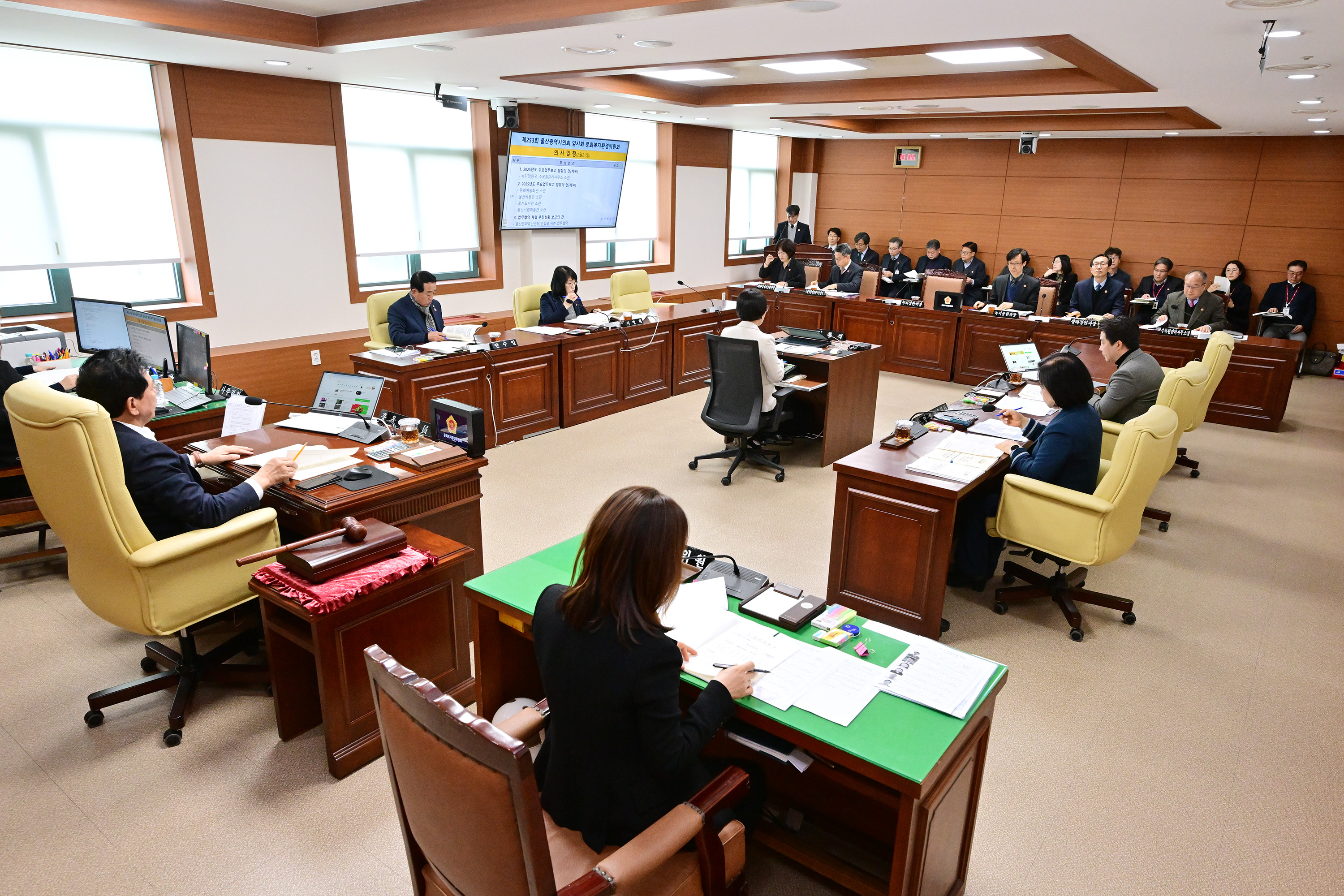 문화복지환경위원회, 녹지정원국·수목원관리사업소 소관 2025년도 주요업무보고 청취3