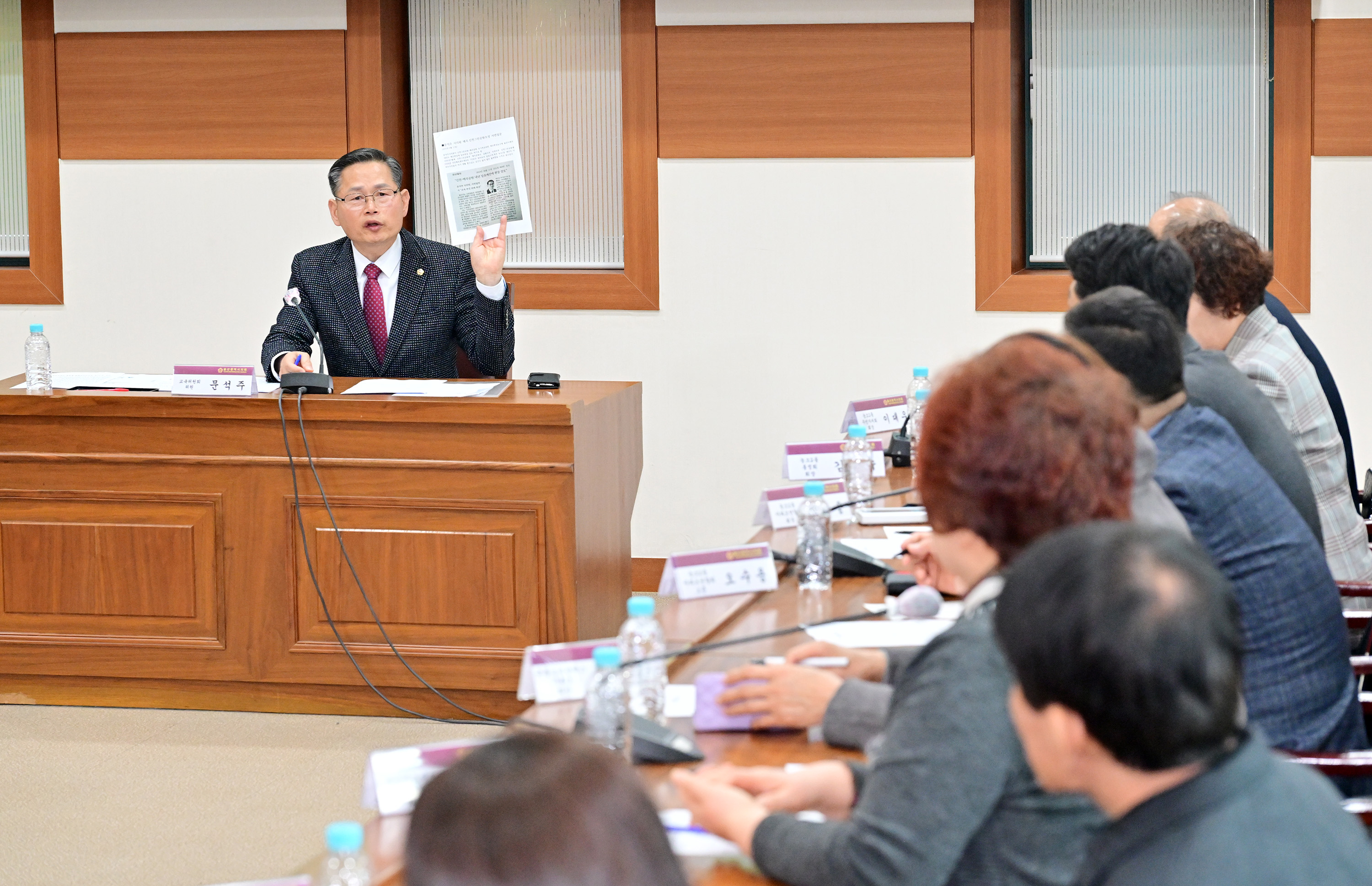 문석주 의원, 매곡공원 부지 확보 관련 주민간담회 5