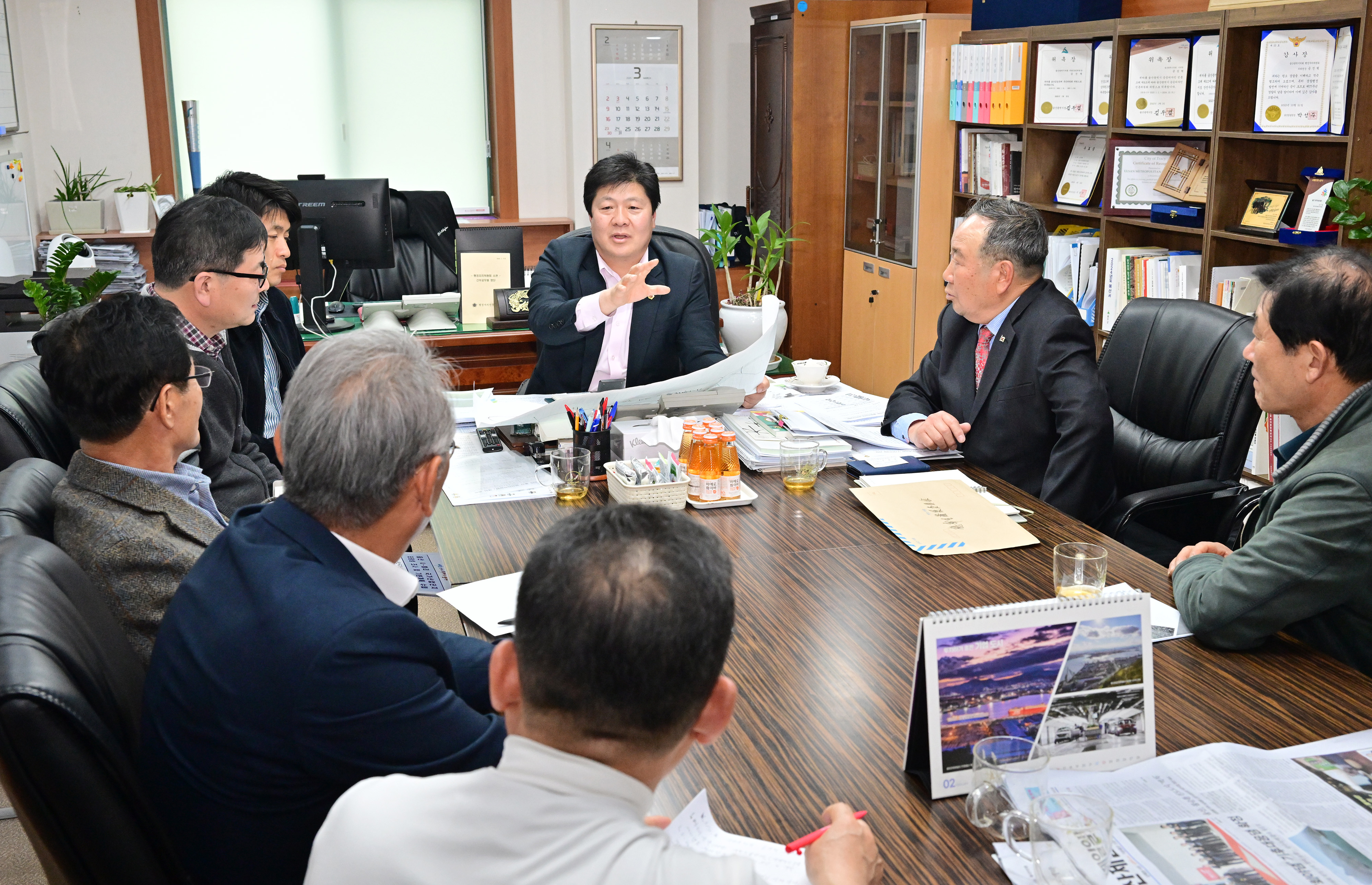 공진혁 운영위원장, 온산국가산업단지 확장 관련 주민 애로사항 청취1