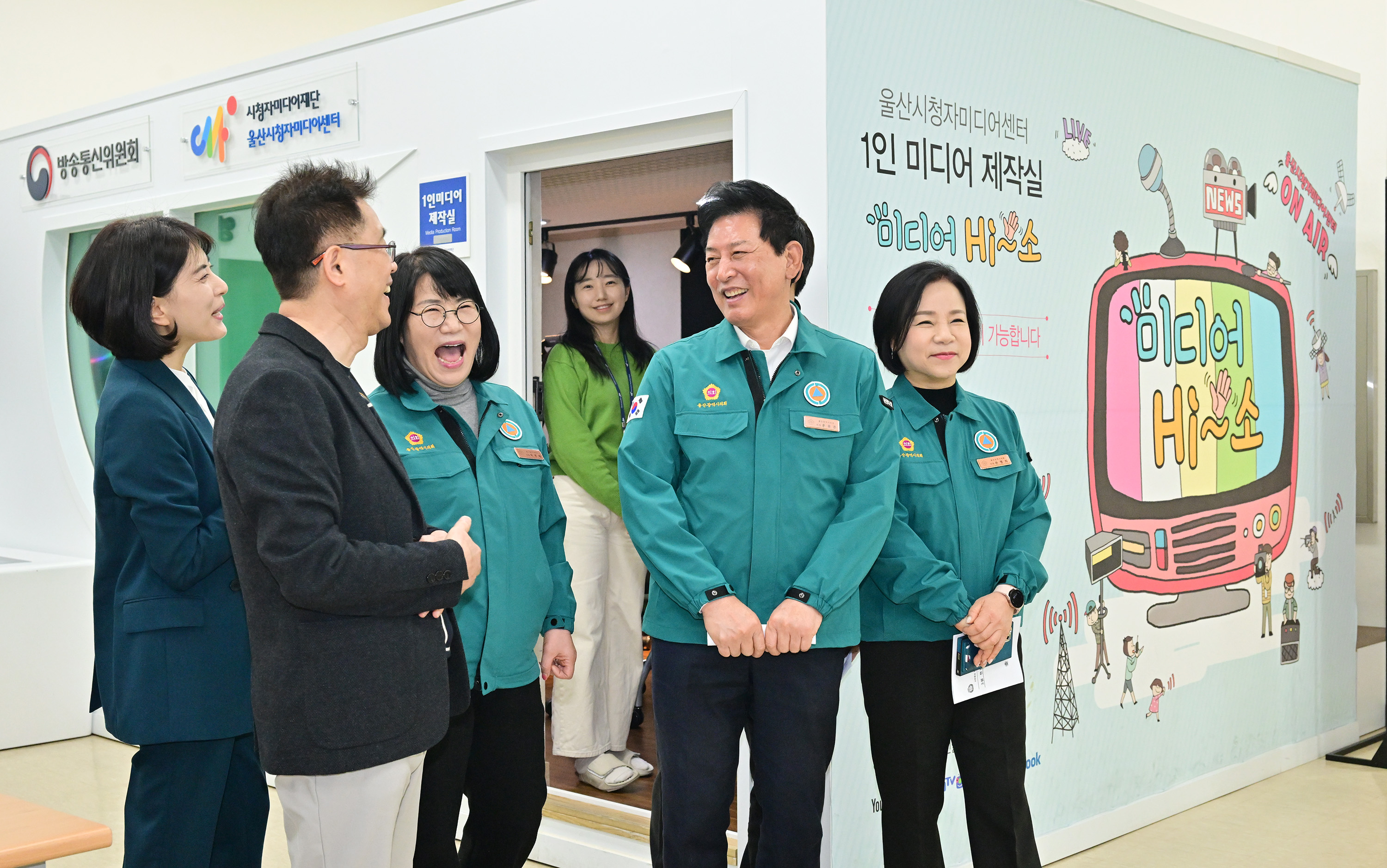문화복지환경위원회, 울산시청자미디어센터 현장 방문13