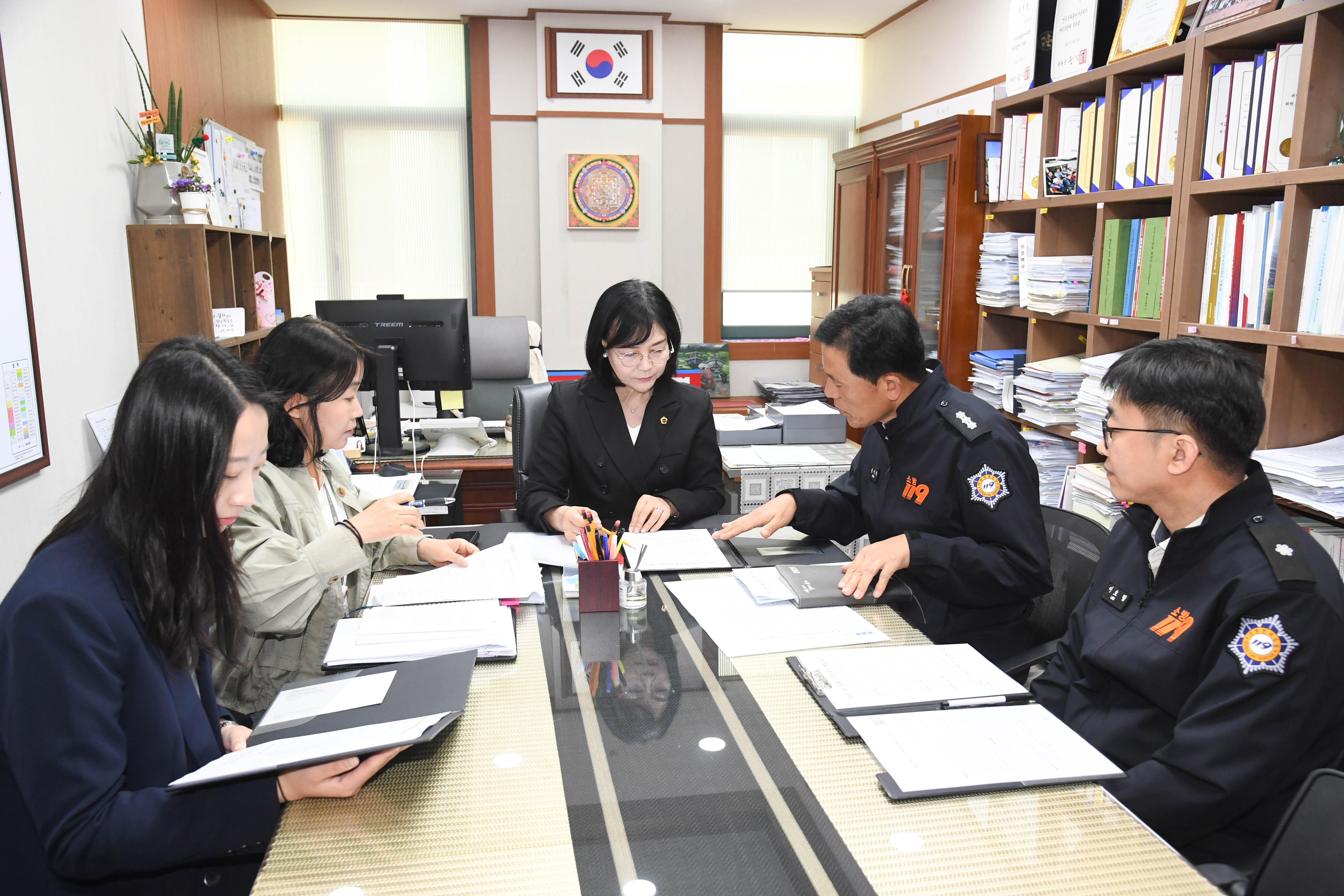 천미경 의원, 소방시설 사각지대 가설건축물 화재 안정망 강화 관련 업무보고4