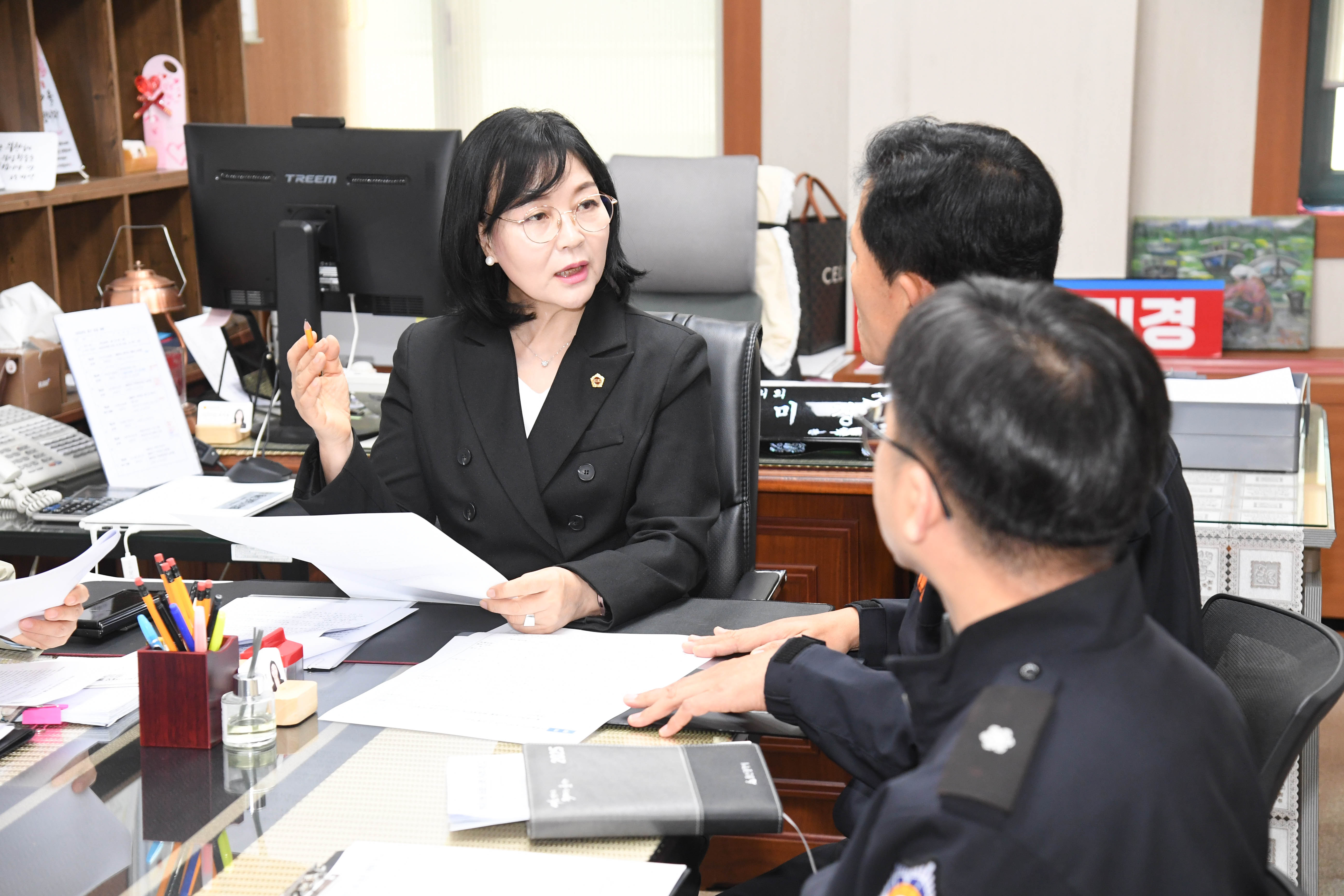 천미경 의원, 소방시설 사각지대 가설건축물 화재 안정망 강화 관련 업무보고5