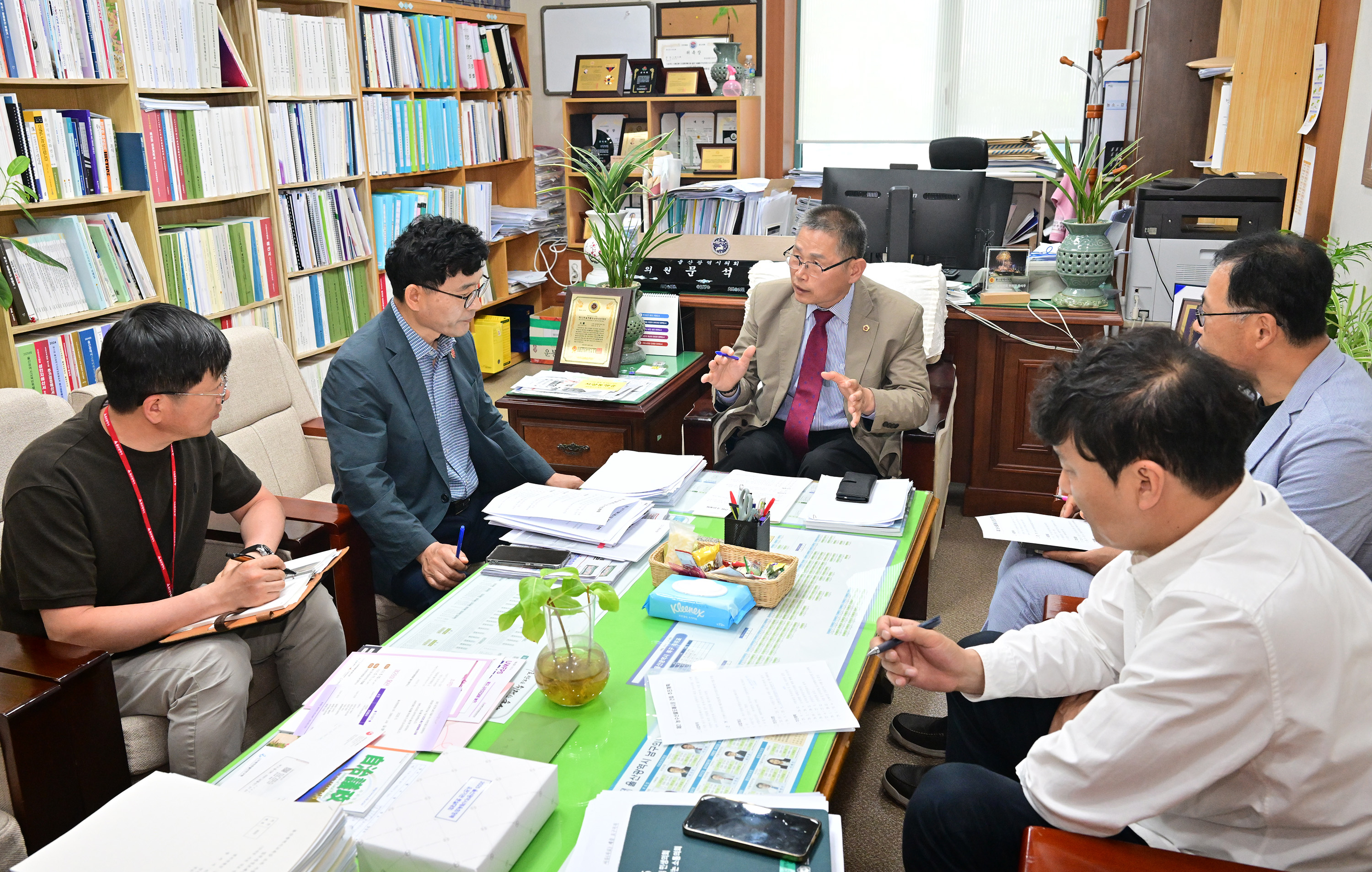 문석주 의원, 제2 농수산물도매시장 건립 추진상황 업무보고 청취2