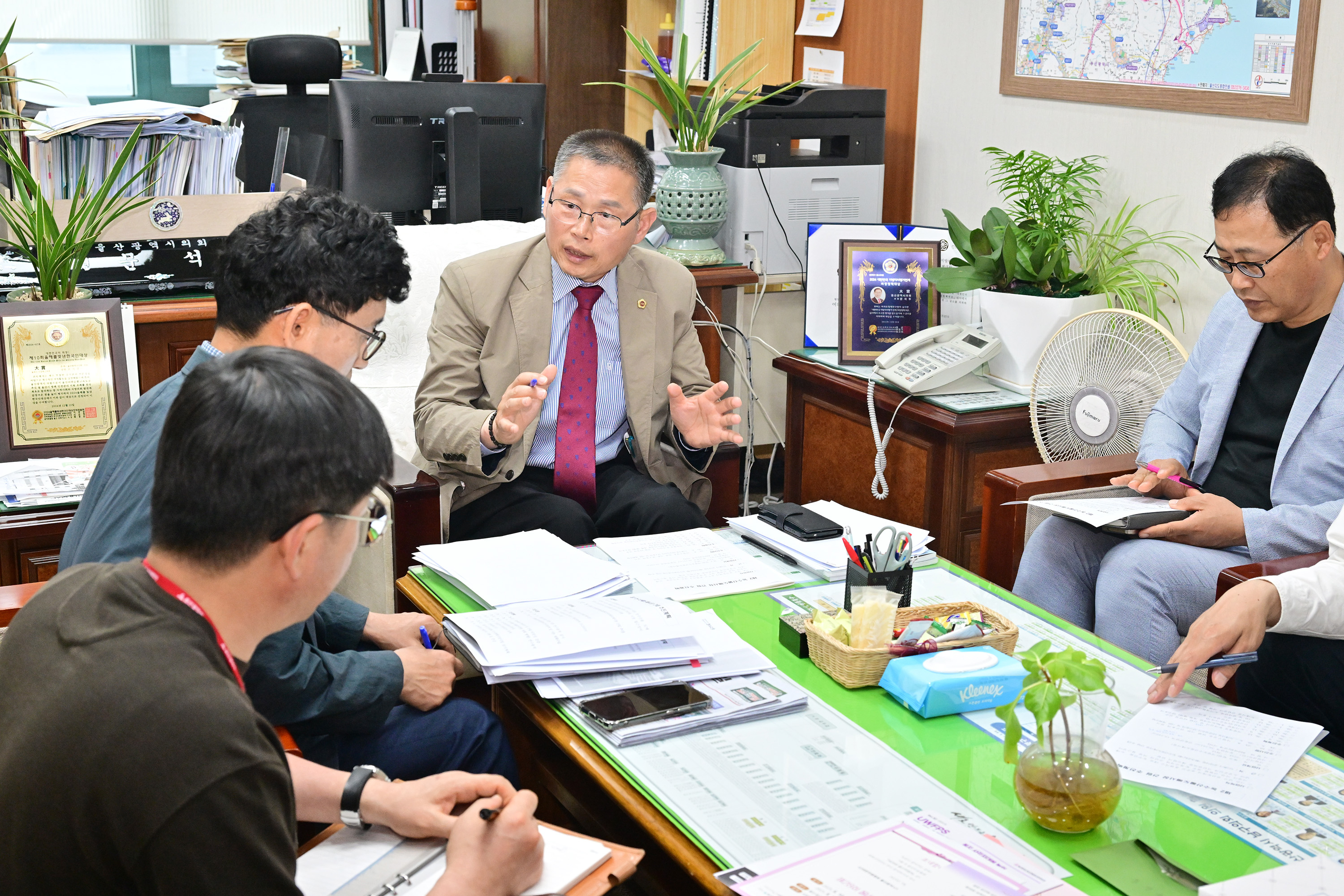 문석주 의원, 제2 농수산물도매시장 건립 추진상황 업무보고 청취3