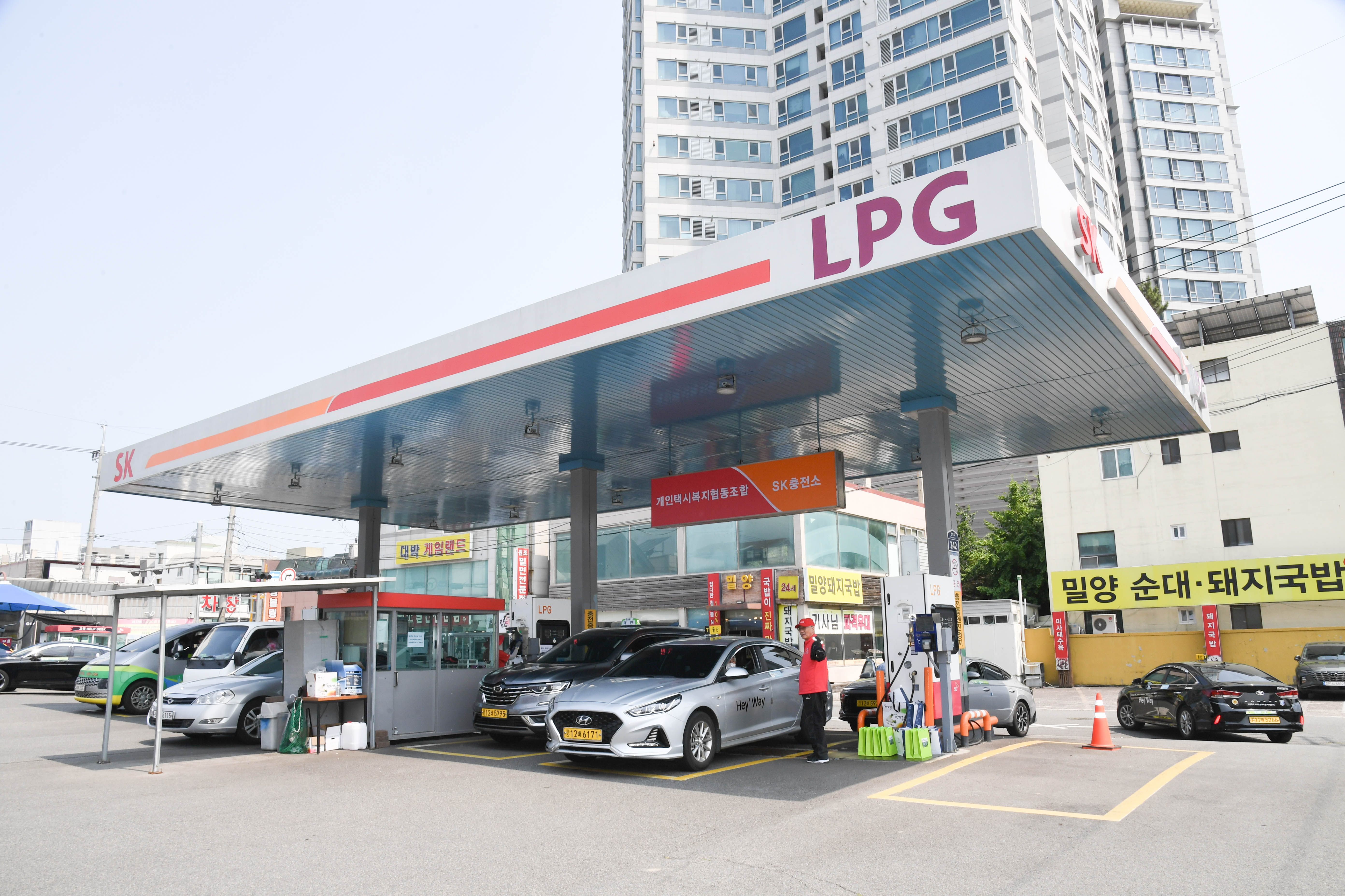 이성룡 의장, 개인택지 복지협동조합 충전소 개소식7