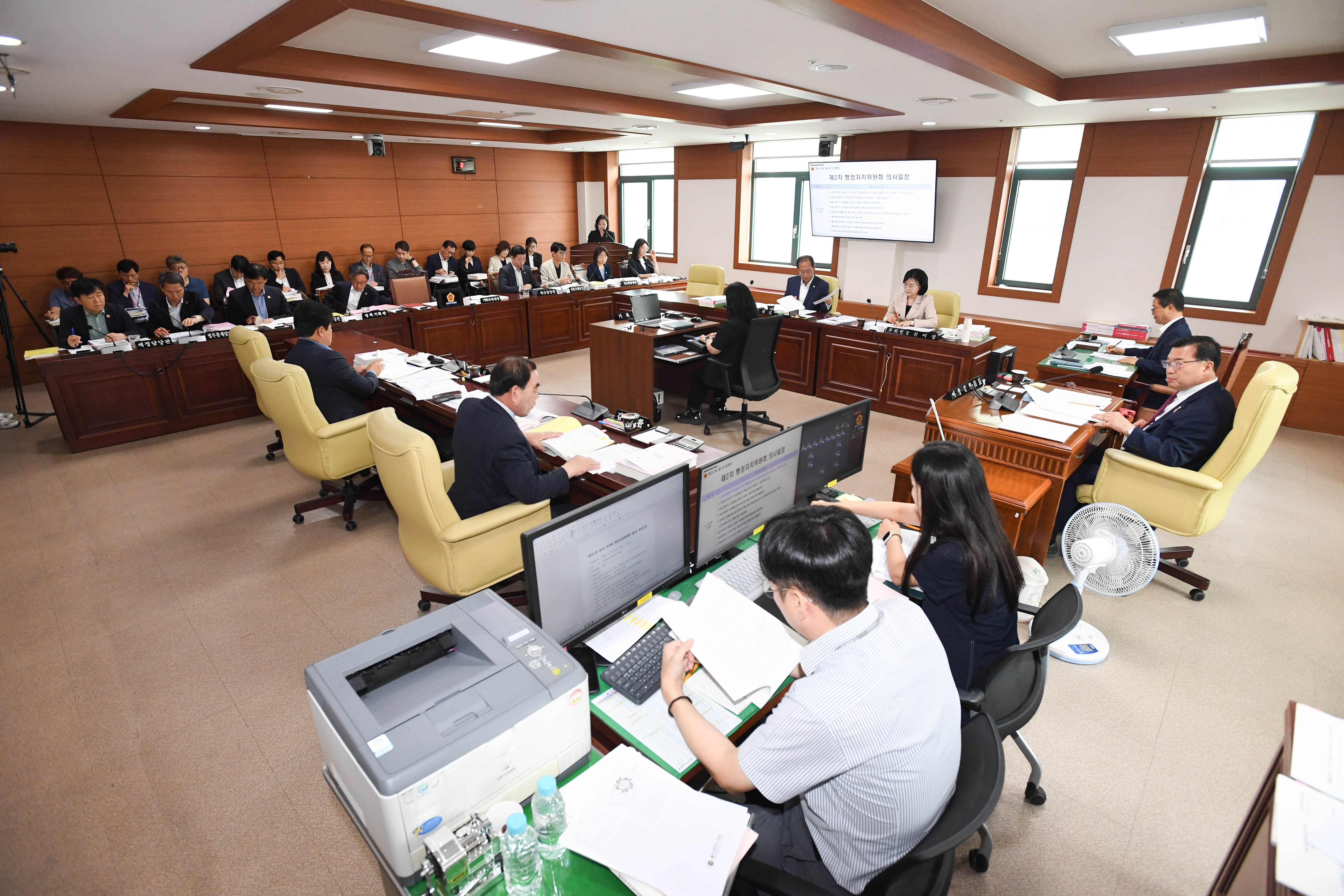 행정자치위원회, 기획조성실 소관 2025년도 제1회 울산광역시 추경예산안 예비 심사