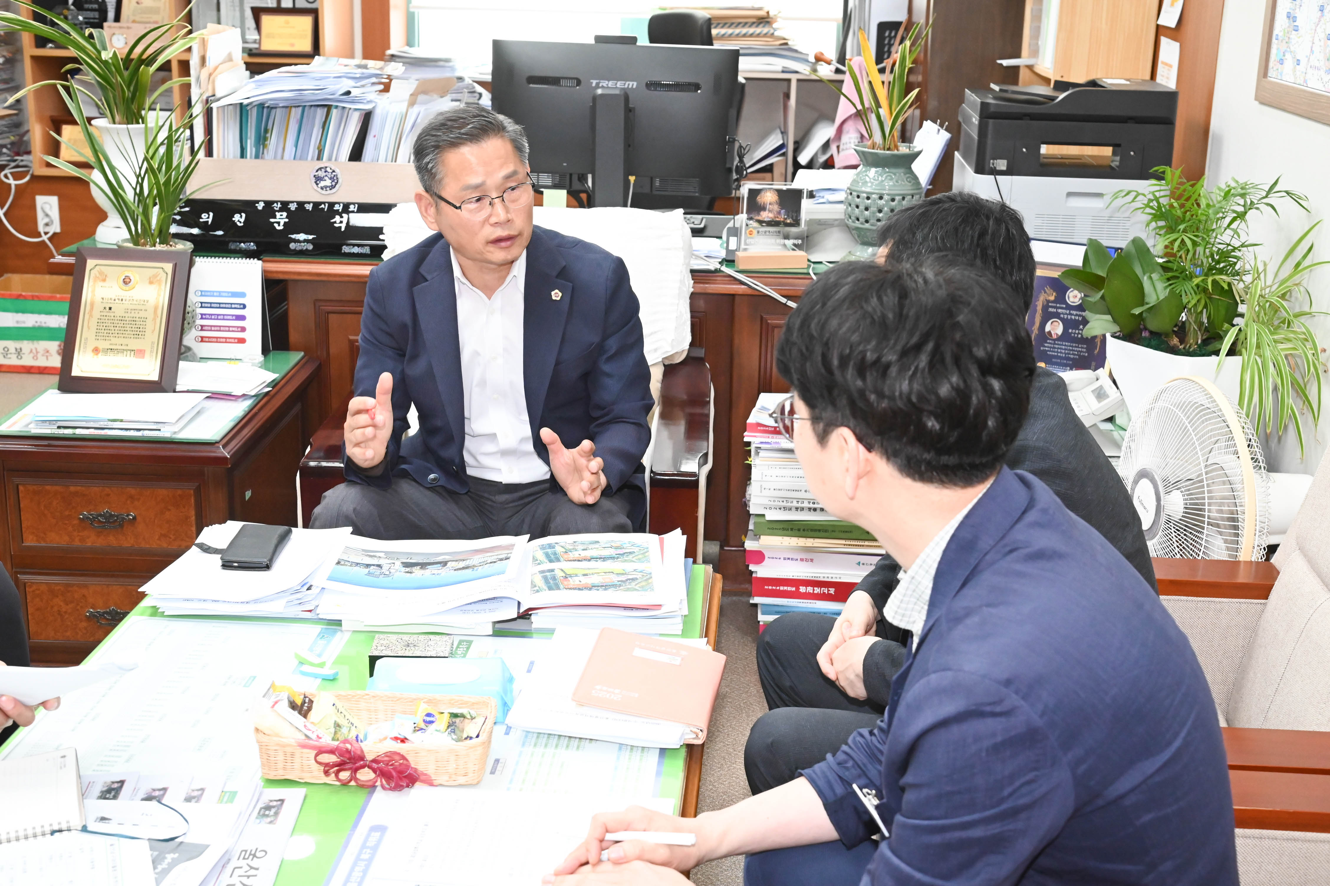 문석주 의원, 시교육청 교육여건개선과 공유재산관리계획안 관련 업무보고3