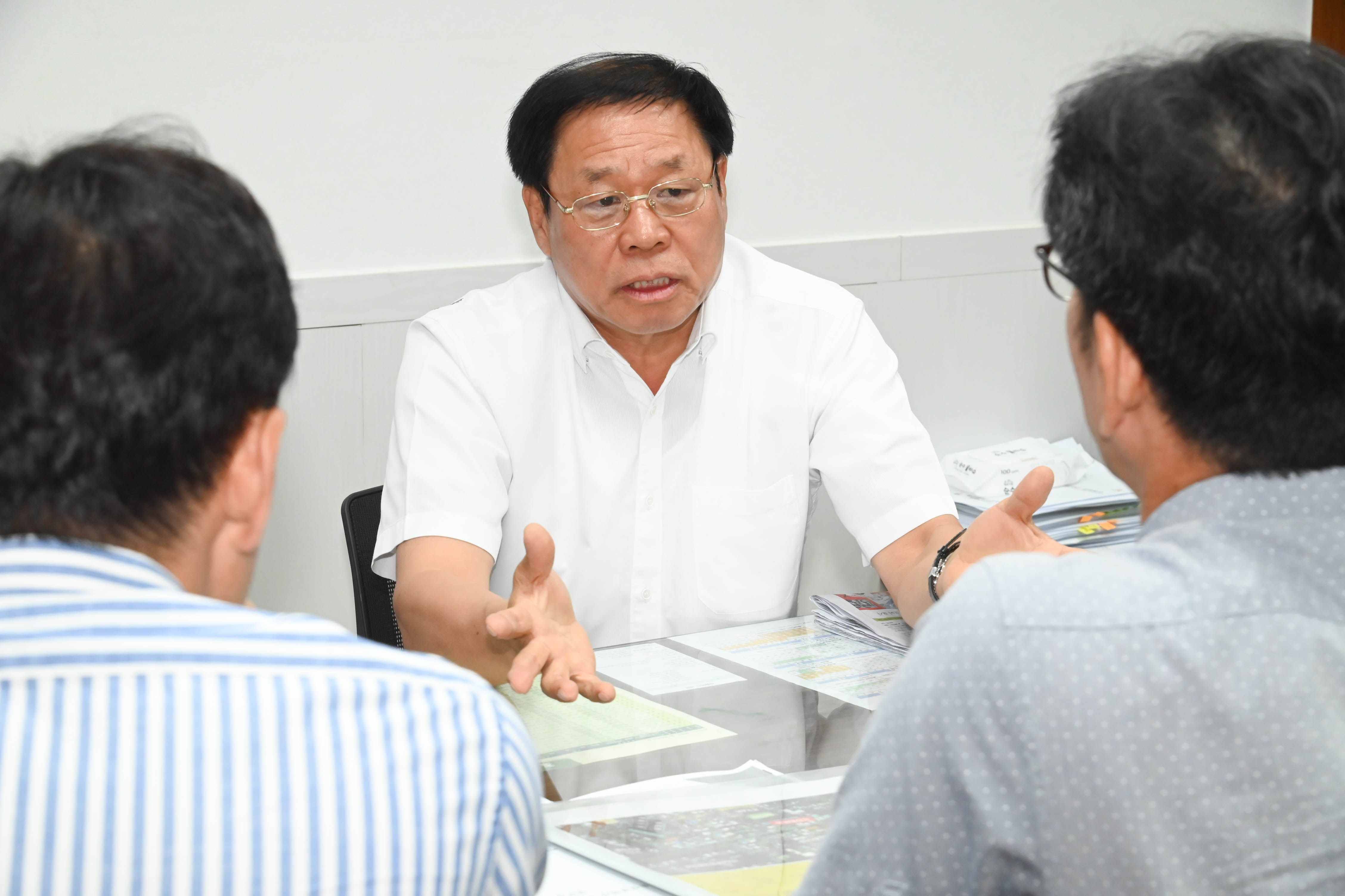김동칠 의원, 남구 야음동 일원 아파트 진·출입로 관련 현안 논의3