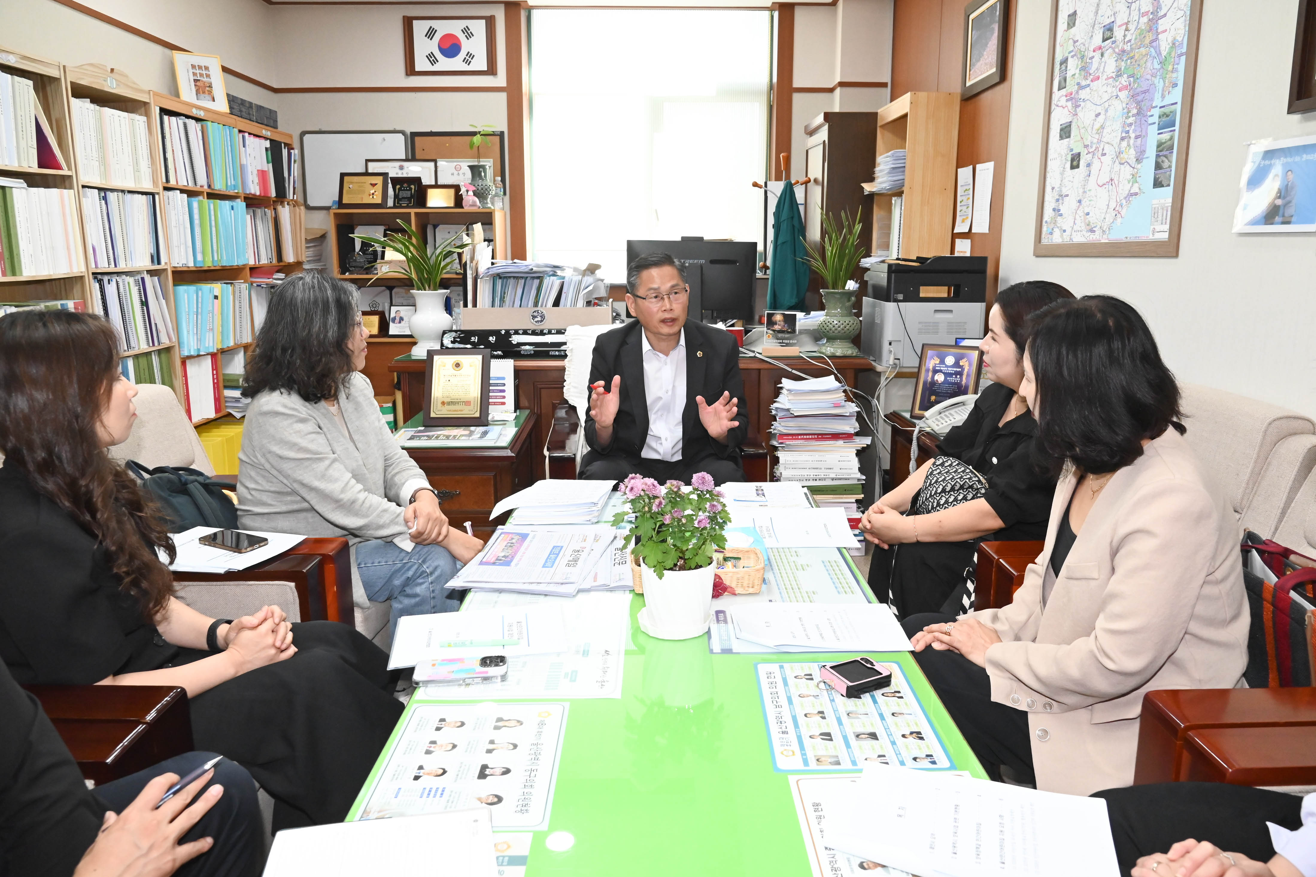문석주 의원, 북구 민간어린이집 연합회 의견청취 간담회2