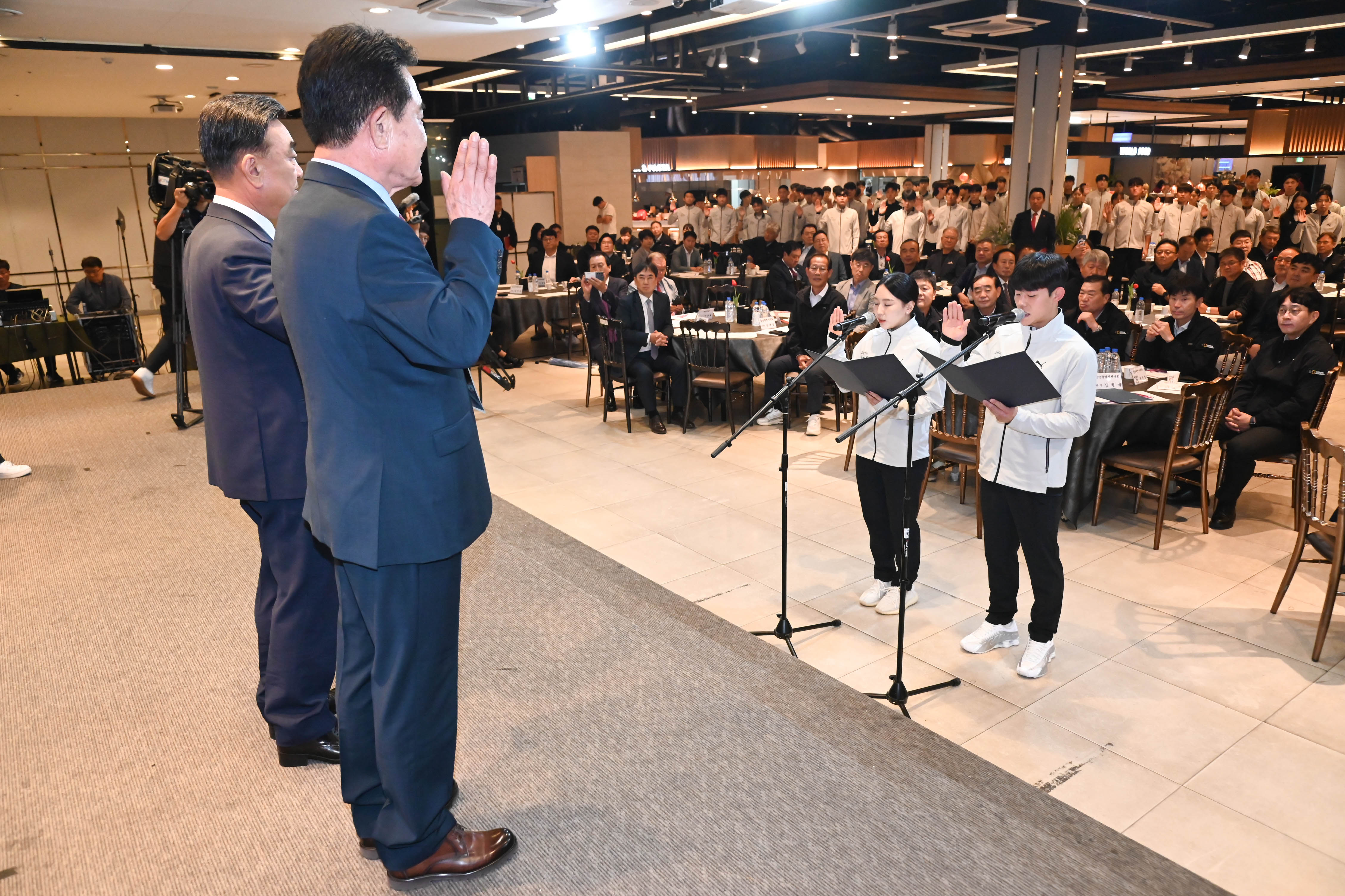 제106회 전국체전 참가선수단 결단식5