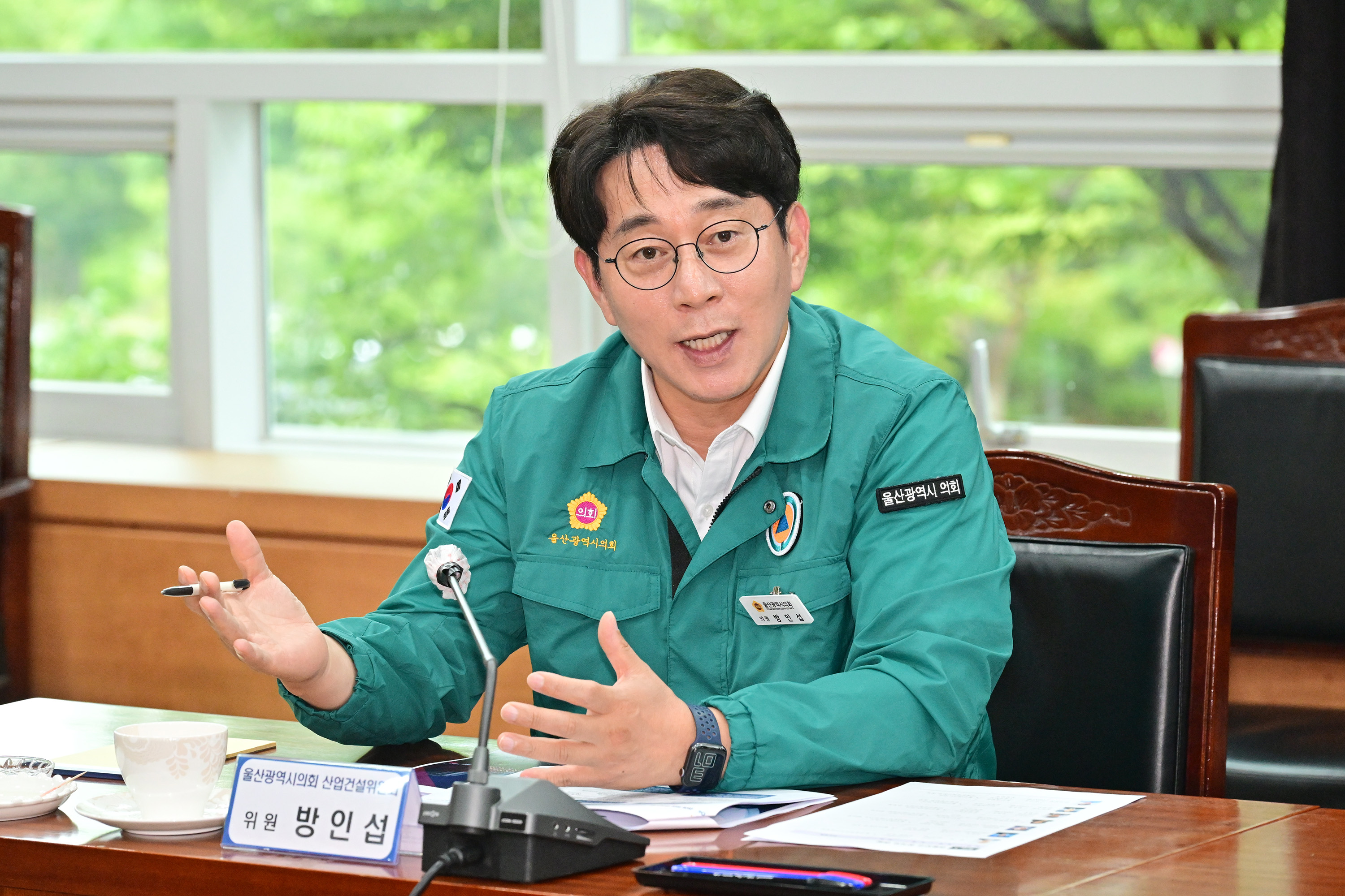 산업건설위원회, 울산테크노파크 현장활동8