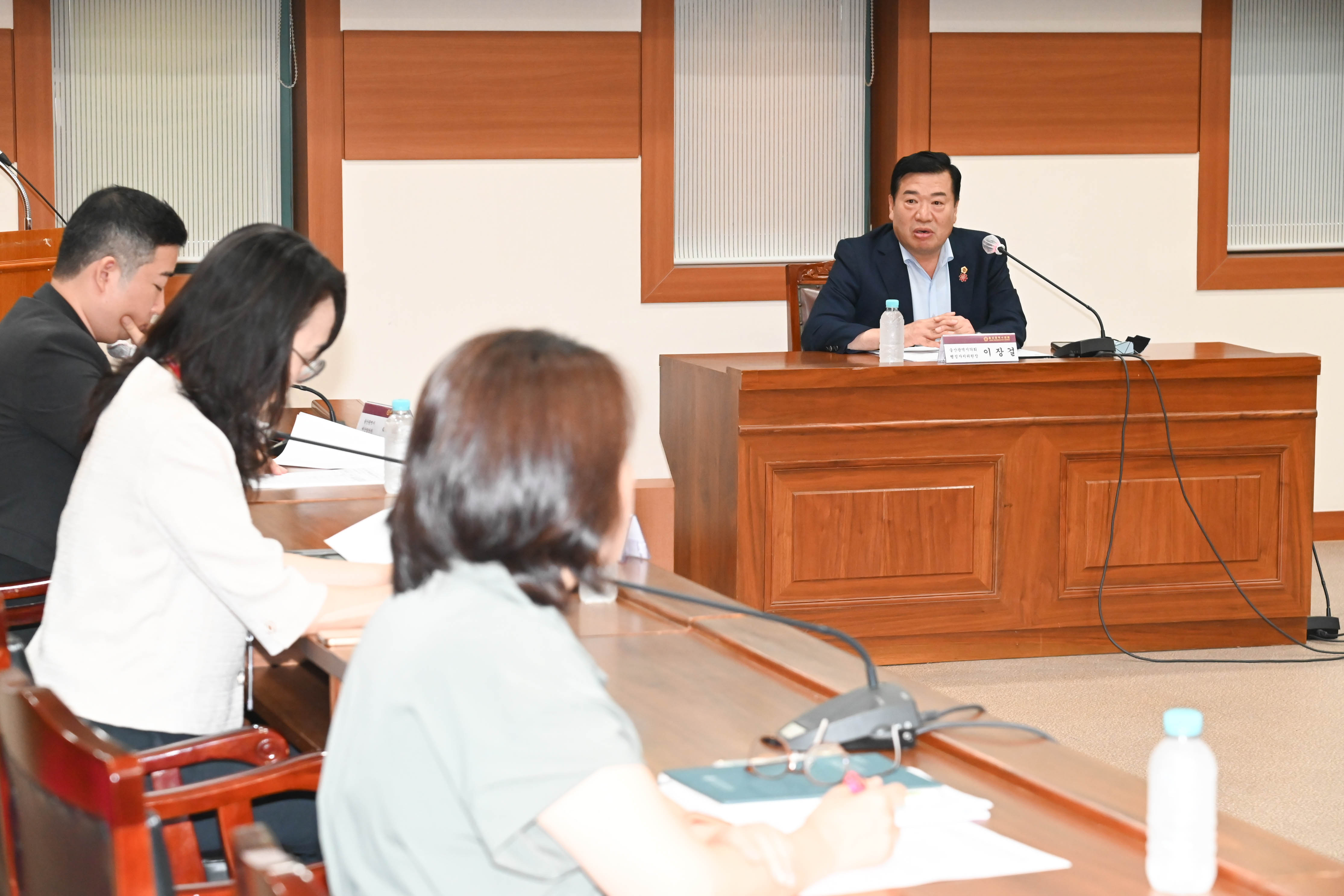 이장걸 행정자치위원장, 울산시설공단 근로자 처우개선 관련 관계자 간담회6
