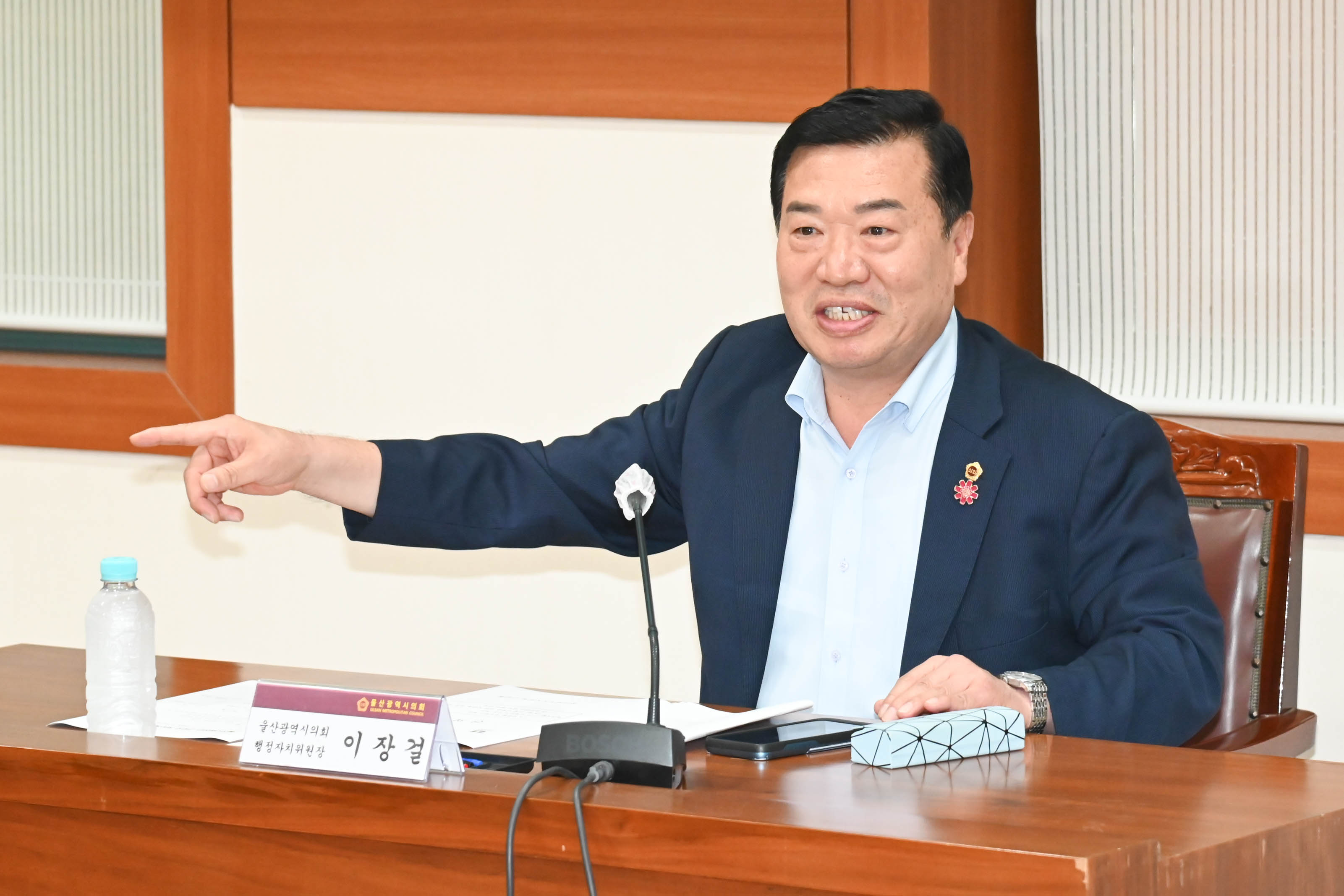 이장걸 행정자치위원장, 울산시설공단 근로자 처우개선 관련 관계자 간담회7