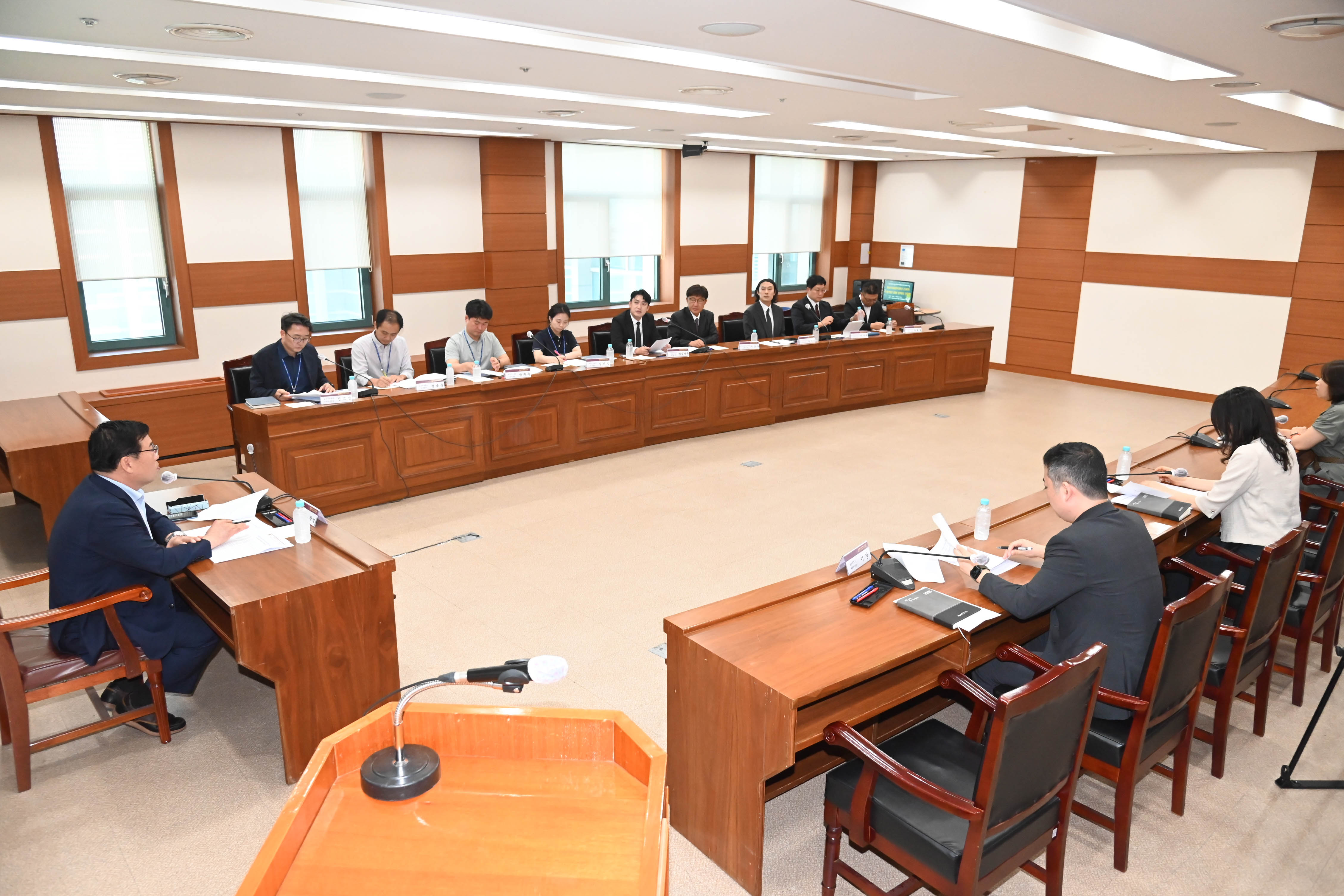 이장걸 행정자치위원장, 울산시설공단 근로자 처우개선 관련 관계자 간담회8
