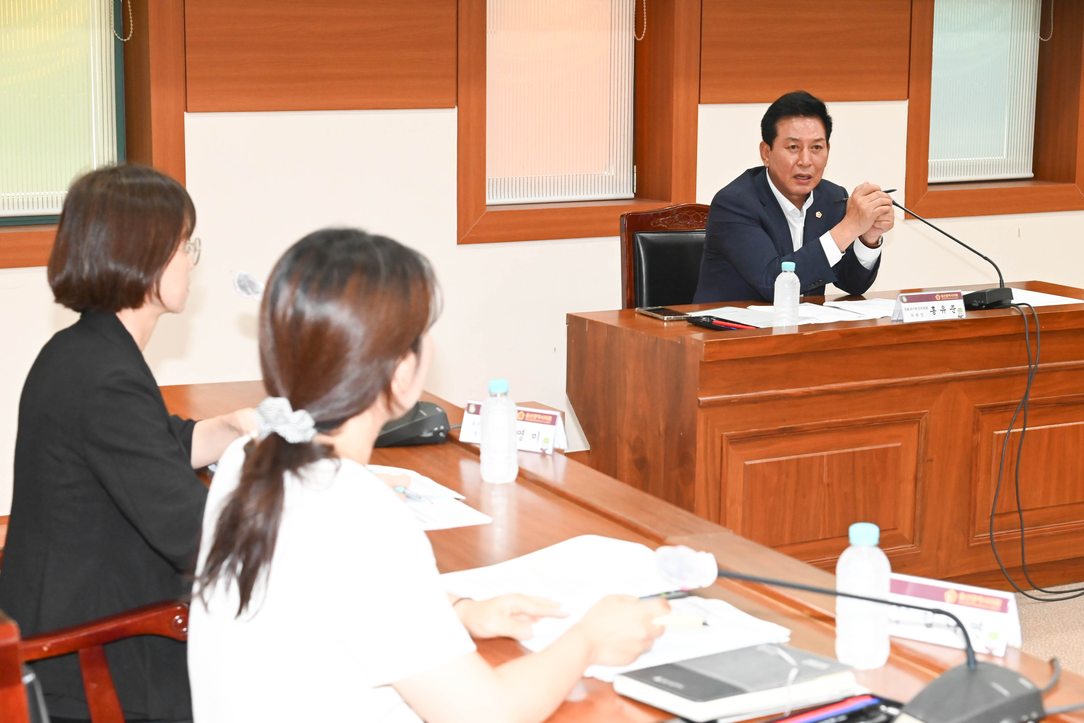 홍유준 문화복지환경위원장, 울산공공형어린이집 운영 활성화를 위한 간담회9