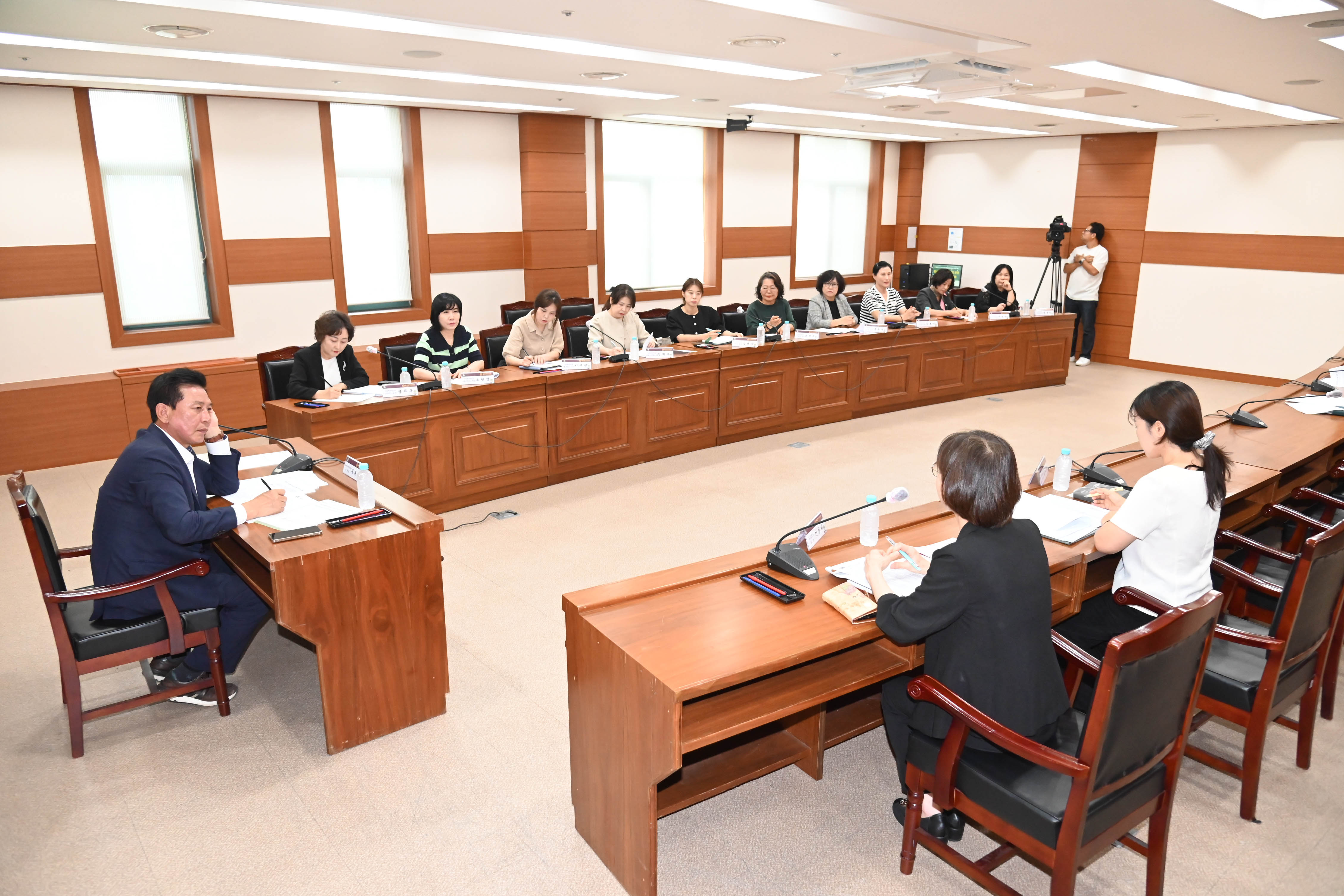 홍유준 문화복지환경위원장, 울산공공형어린이집 운영 활성화를 위한 간담회10