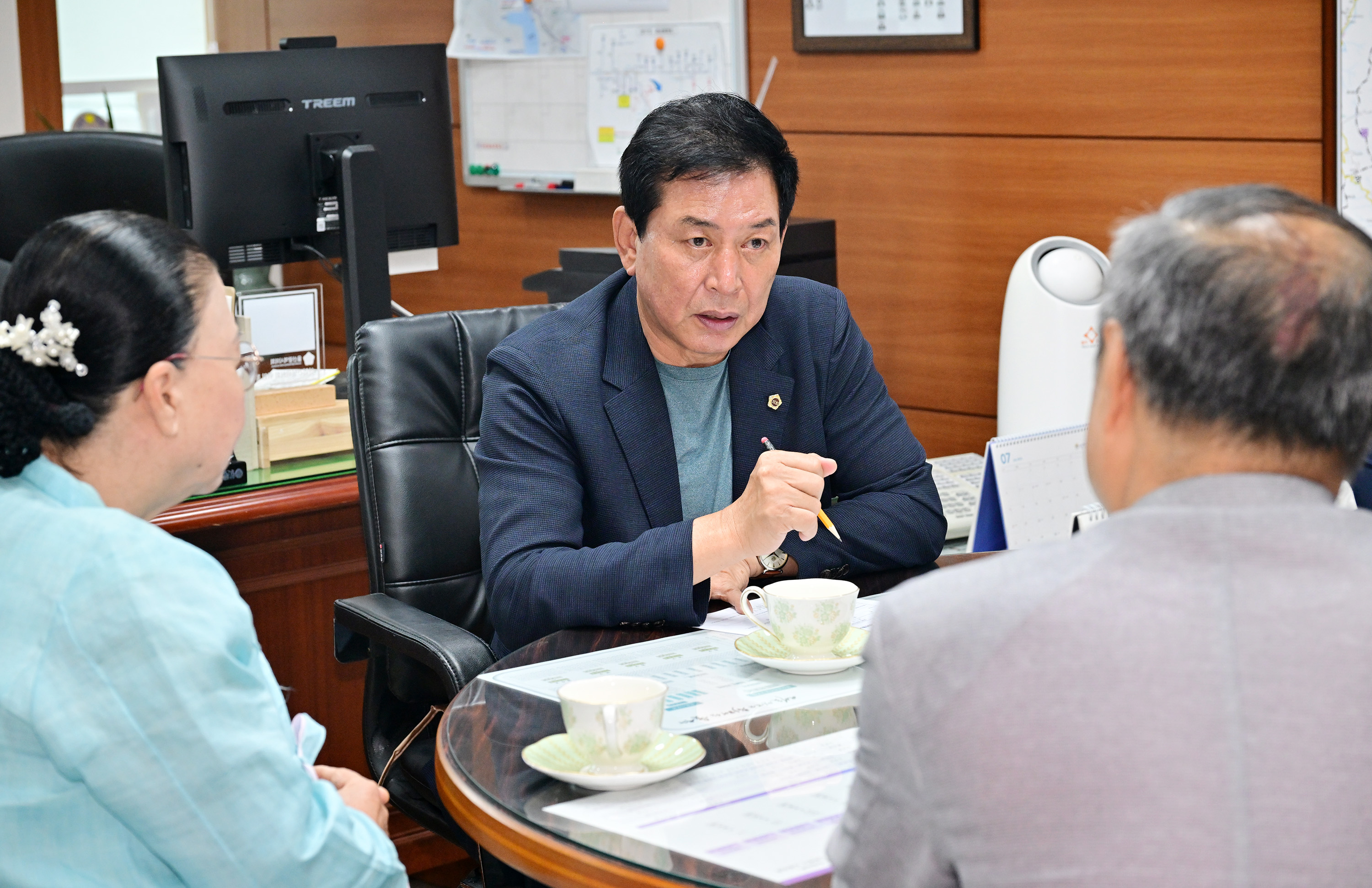 홍유준 문화복지환경위원장, 정가(시조, 가사, 가곡) 경연대회 활성화 방안 모색 간담회3