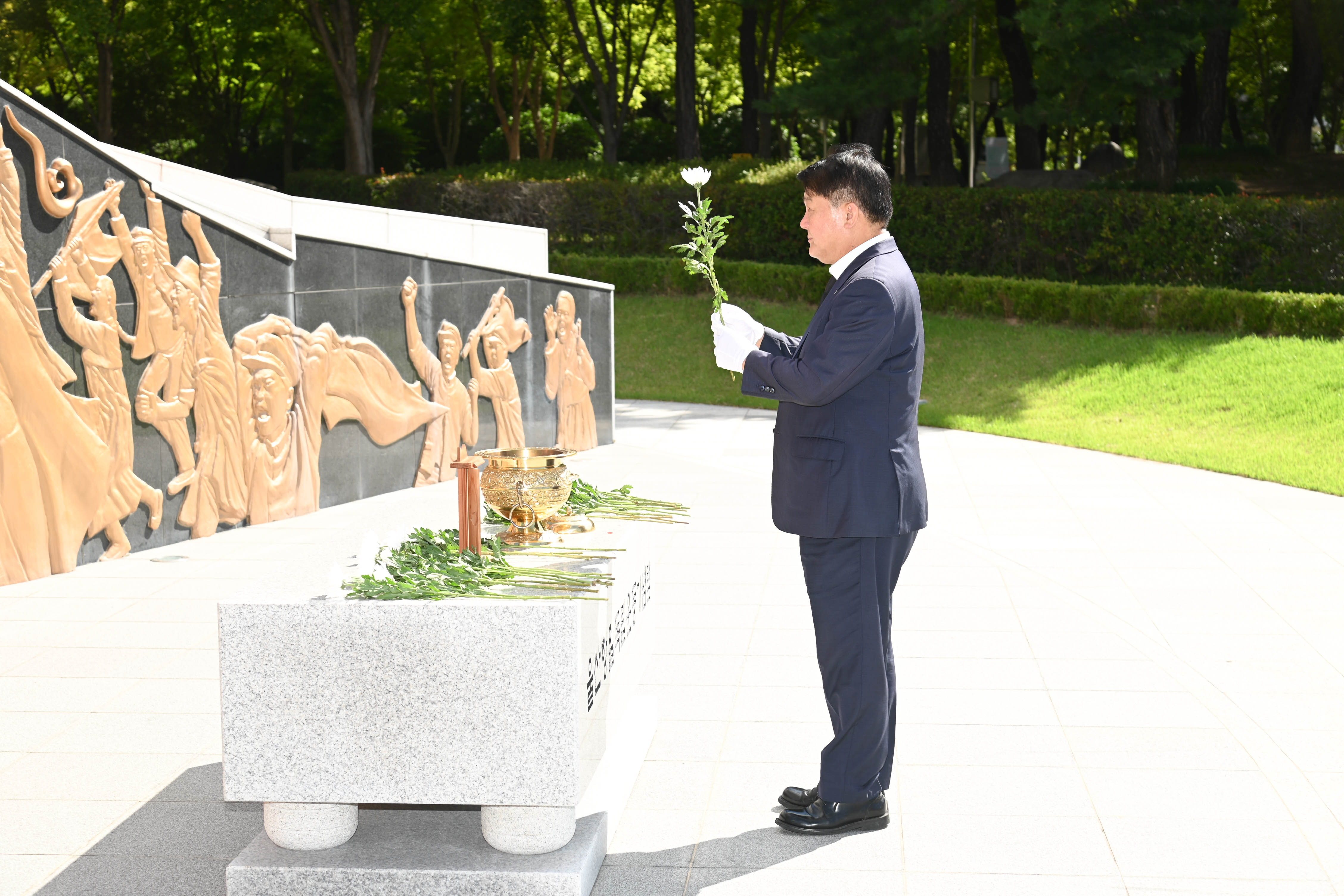 제80주년 광복절 기념 울산항일독립운동 기념탑 참배 행사5