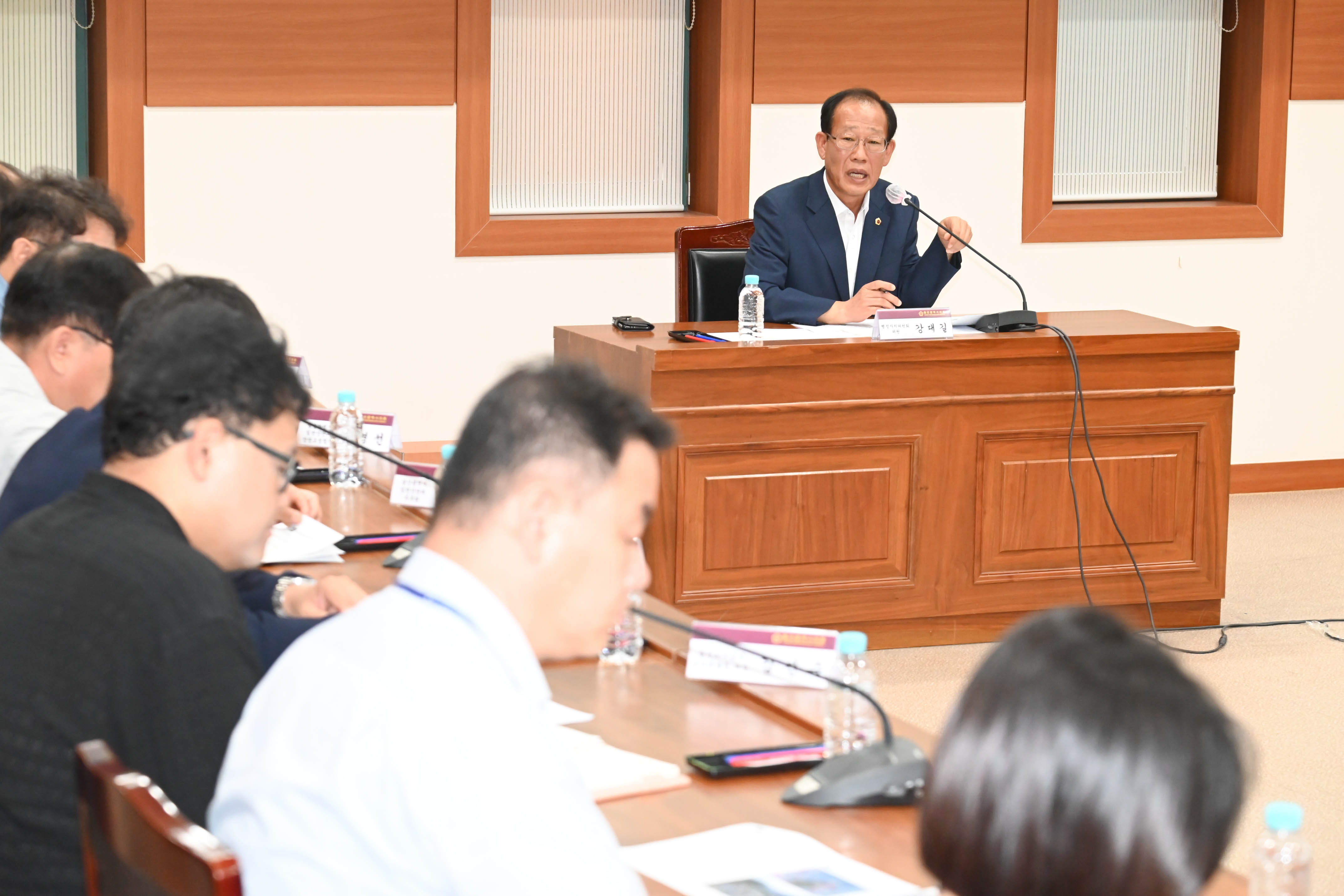 강대길 의원, 자동차 일반산업단지 조성 조속 추진 주민의견 청취 간담회6
