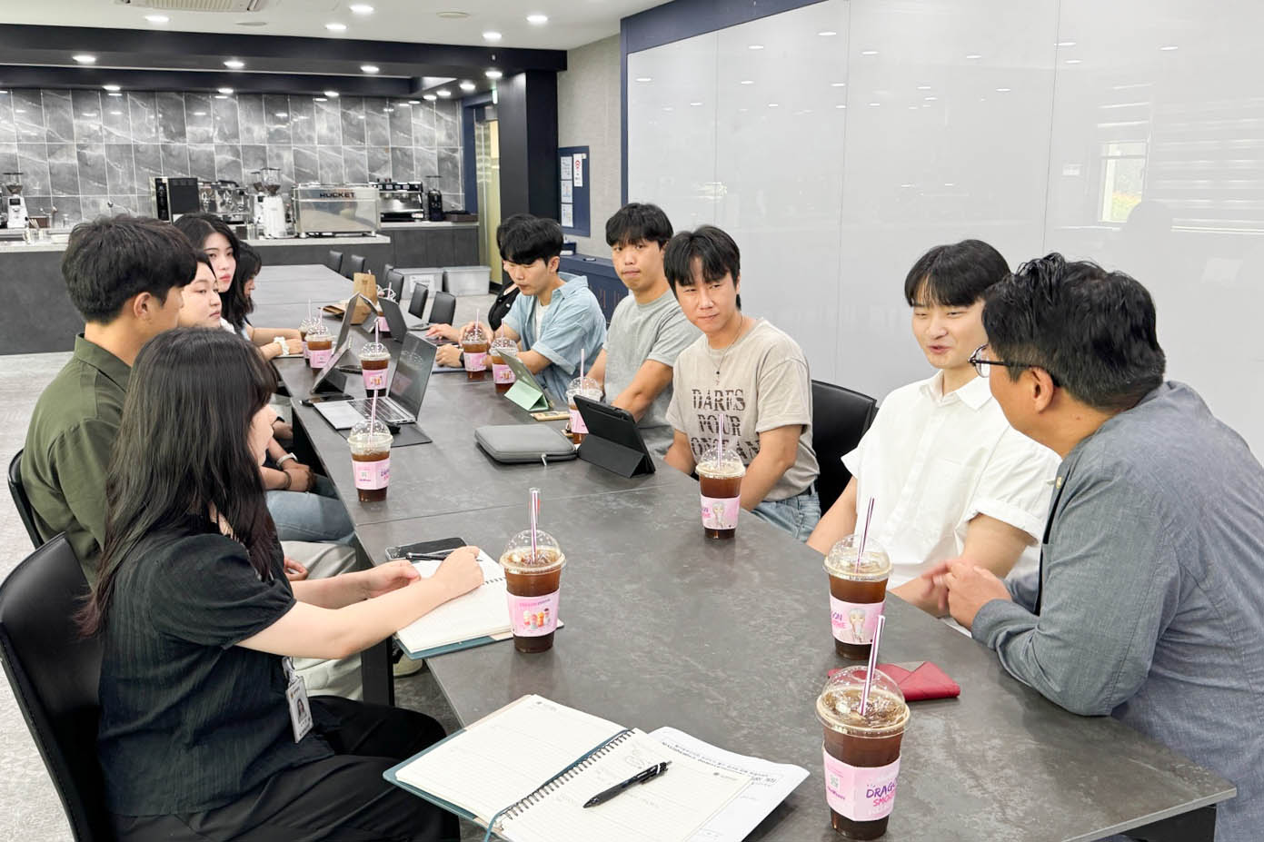 권순용 의원, 울산과학대 학생비상대책위원회 간담회2