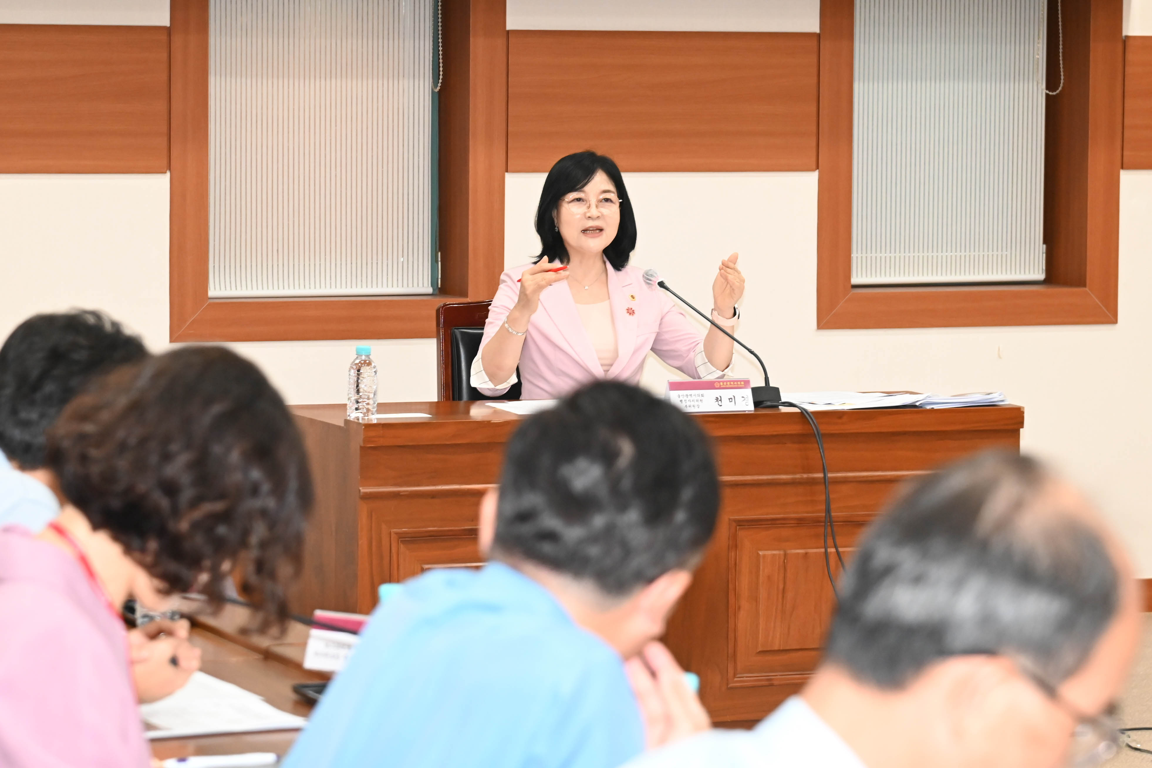 천미경 의원, 체계적인 지하 안전관리 강화를 위한 관계자 간담회9