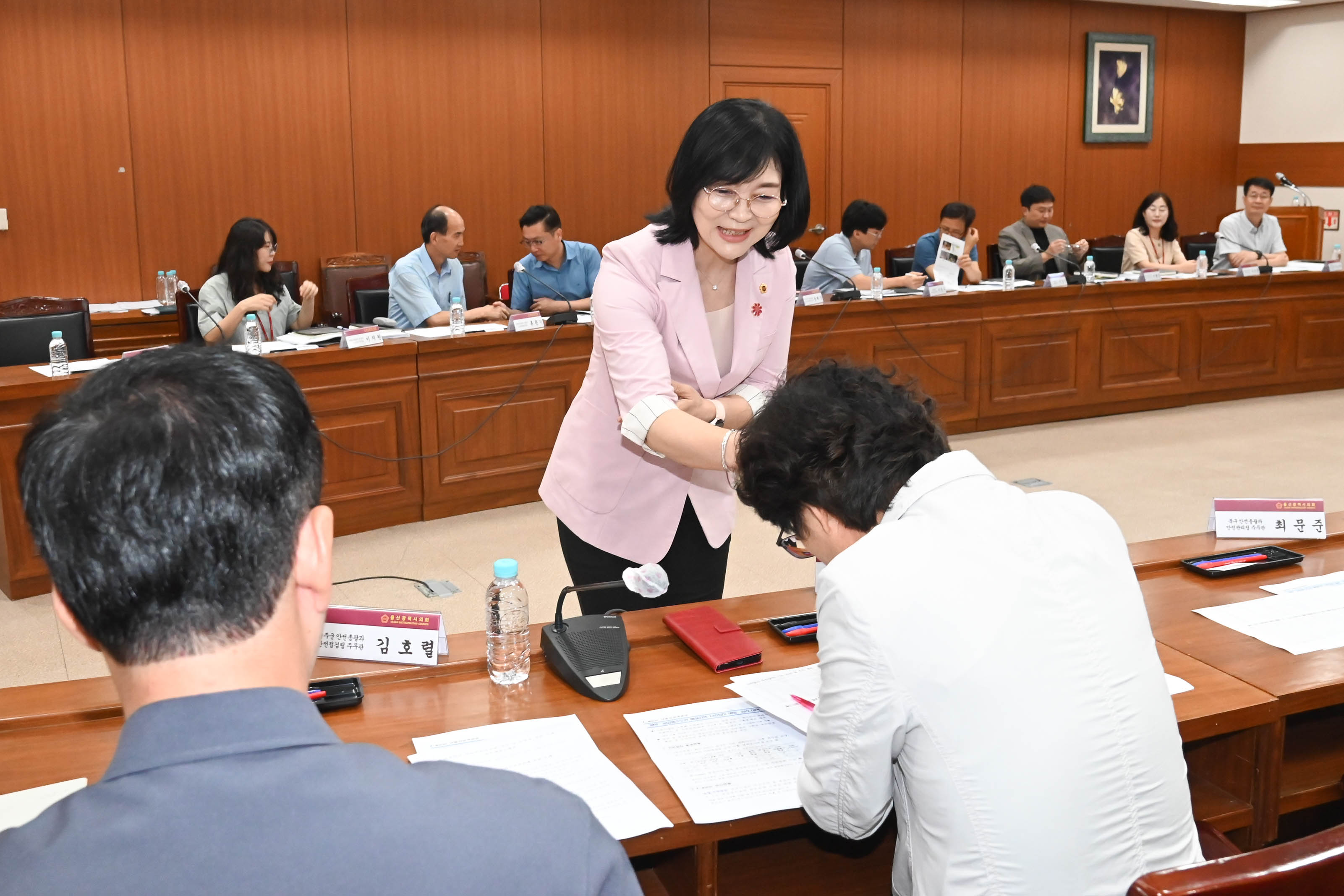 천미경 의원, 체계적인 지하 안전관리 강화를 위한 관계자 간담회10