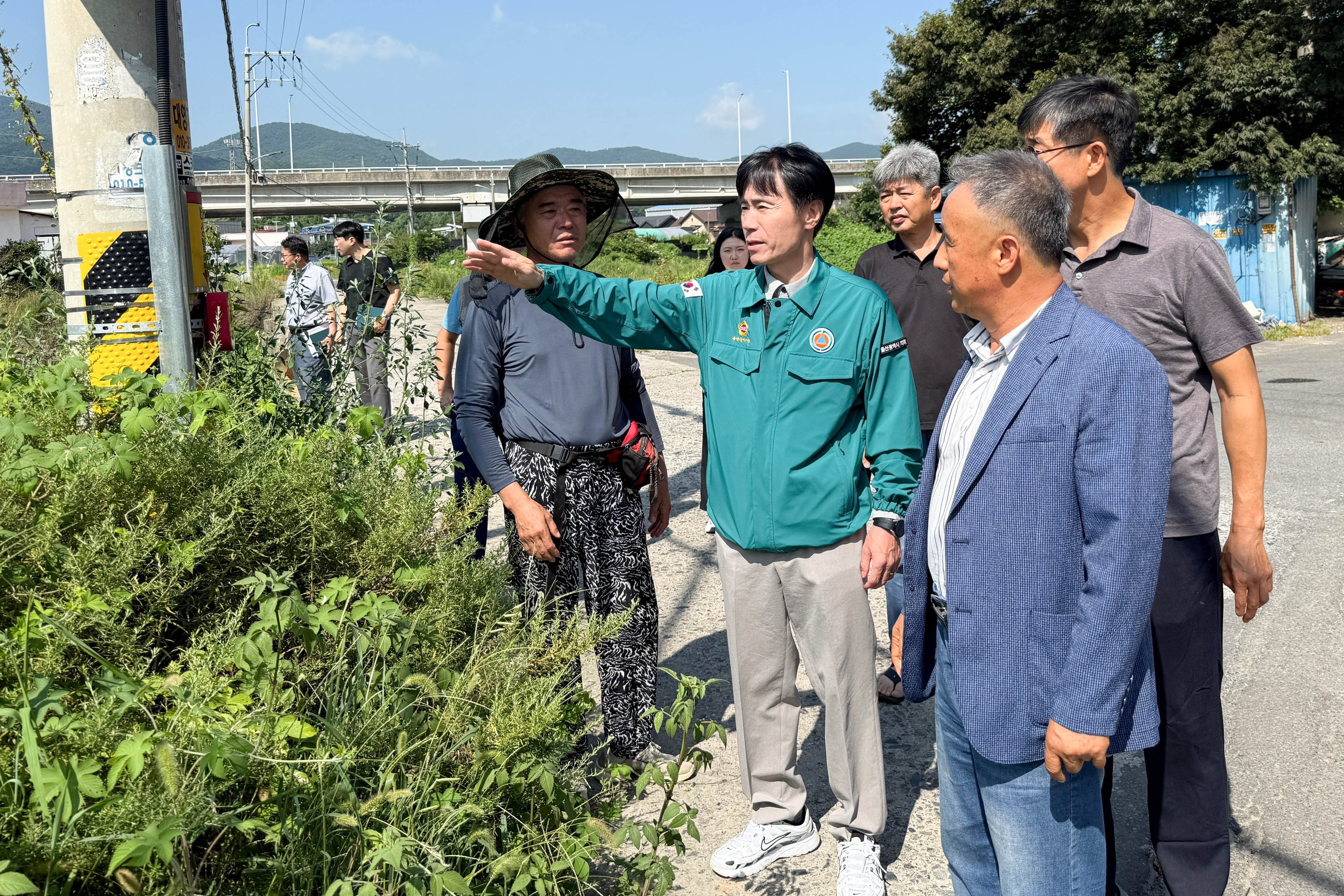 백현조 산업건설위원장, 민원 현장간담회1