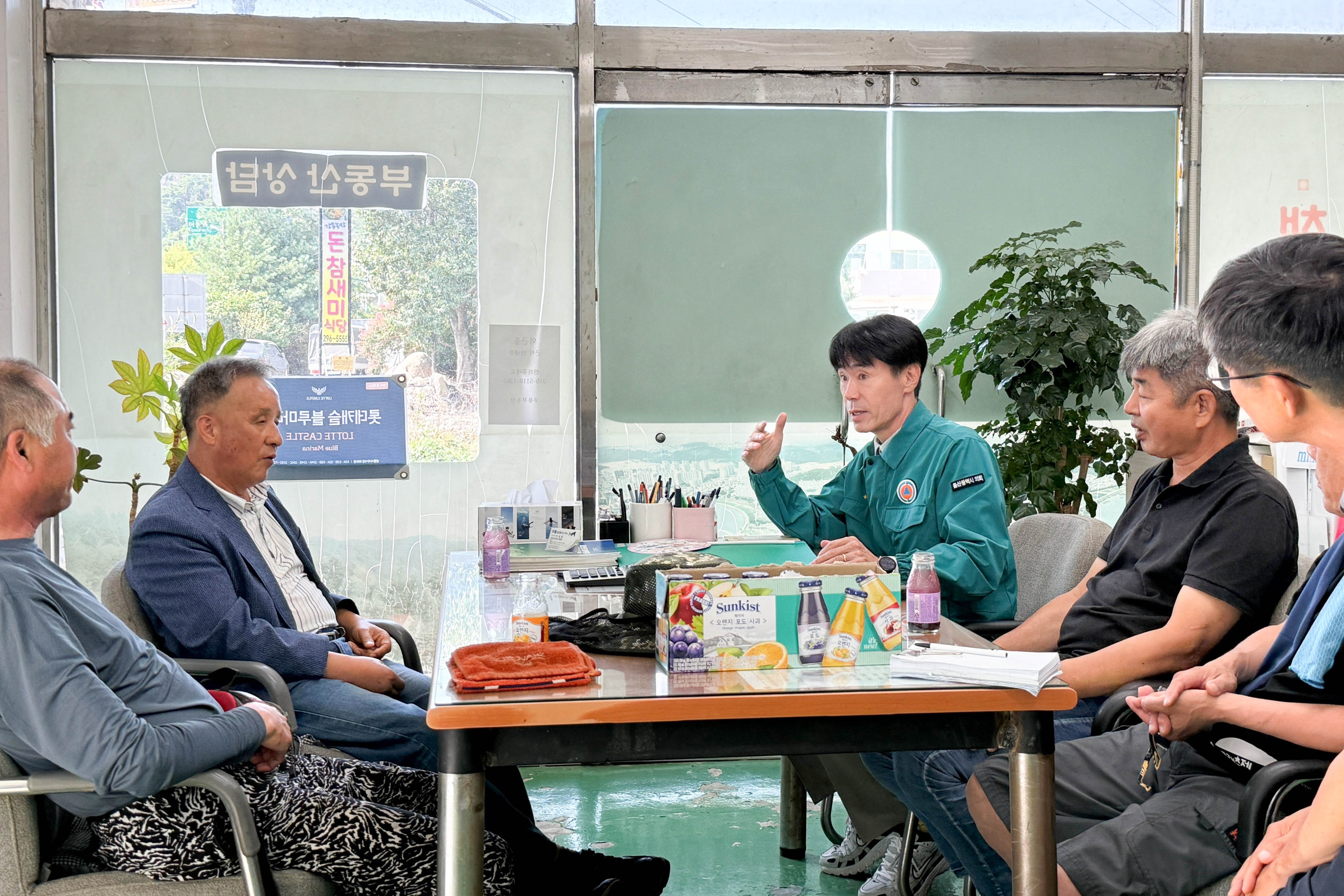 백현조 산업건설위원장, 민원 현장간담회2