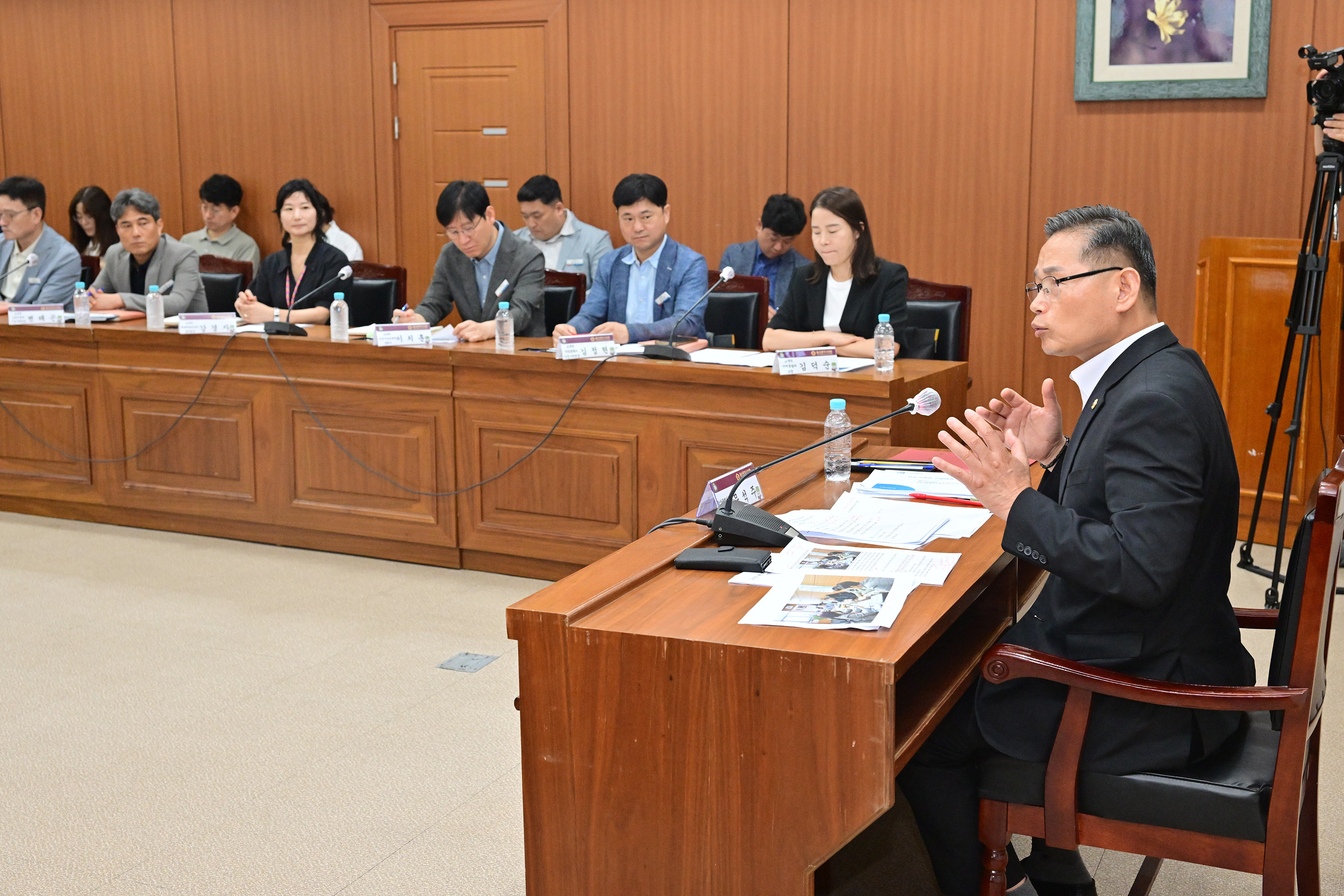 문석주 의원, 울산 초·중·고 학교운영위원장들과 교육환경 현안 논의 간담회10