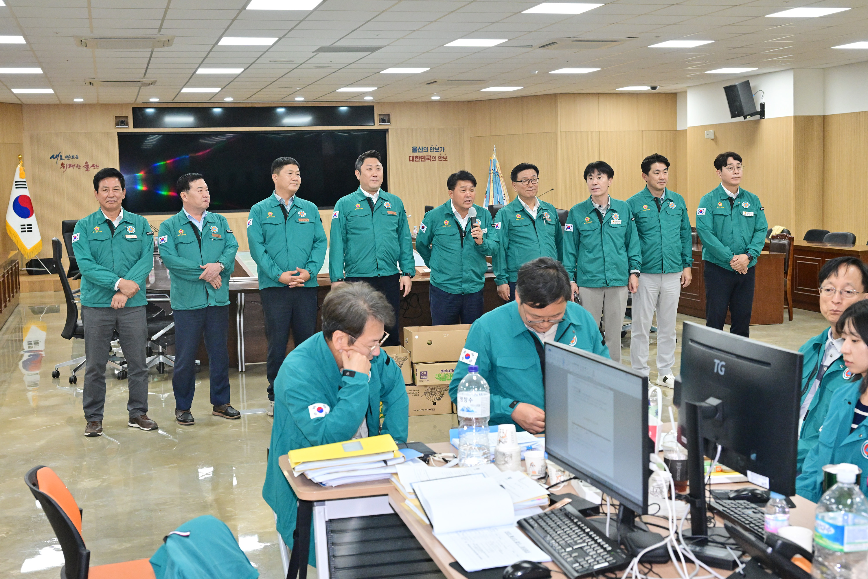 2025년 을지연습 훈련 참가자 격려 방문2