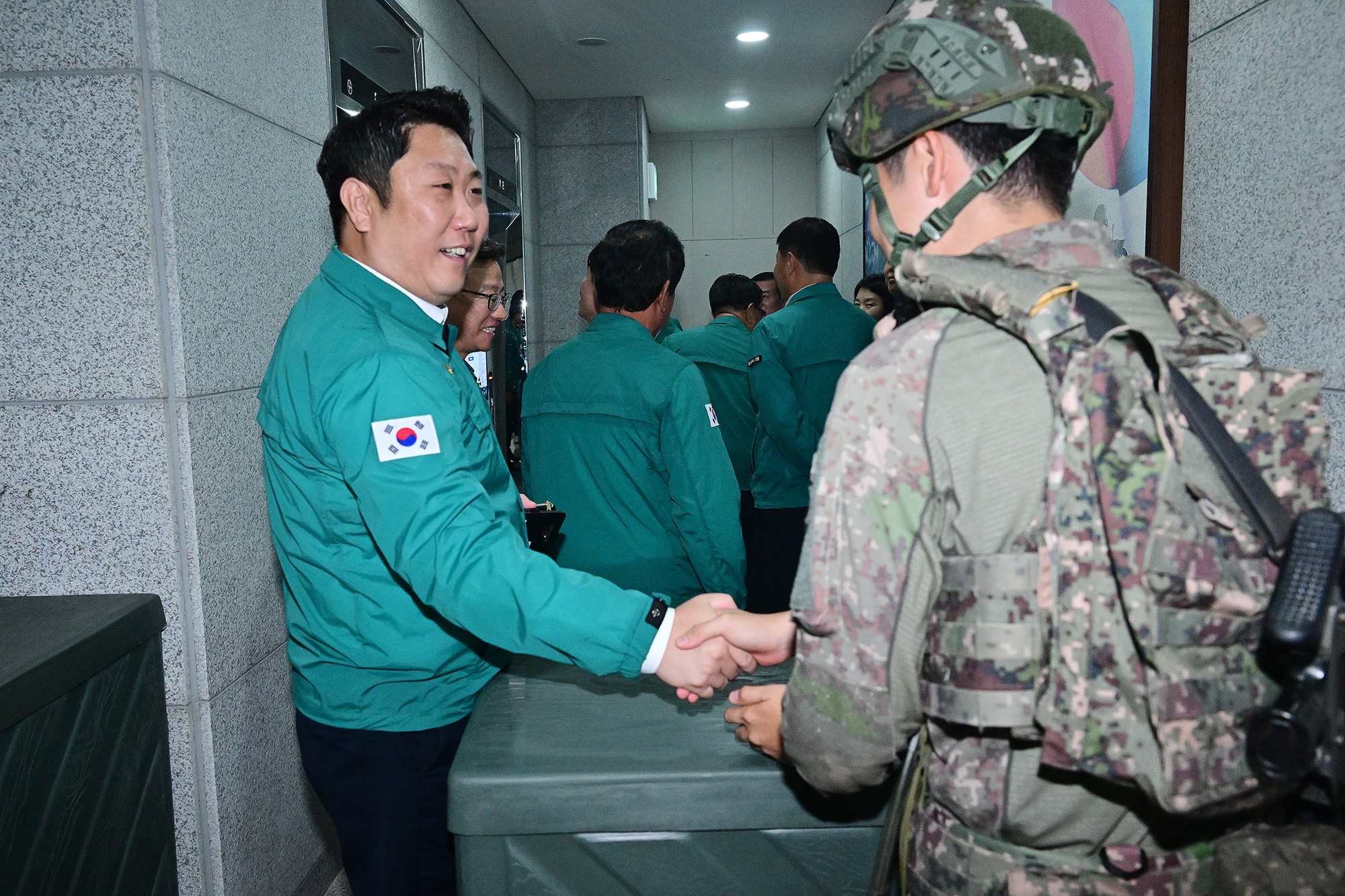 2025년 을지연습 훈련 참가자 격려 방문11