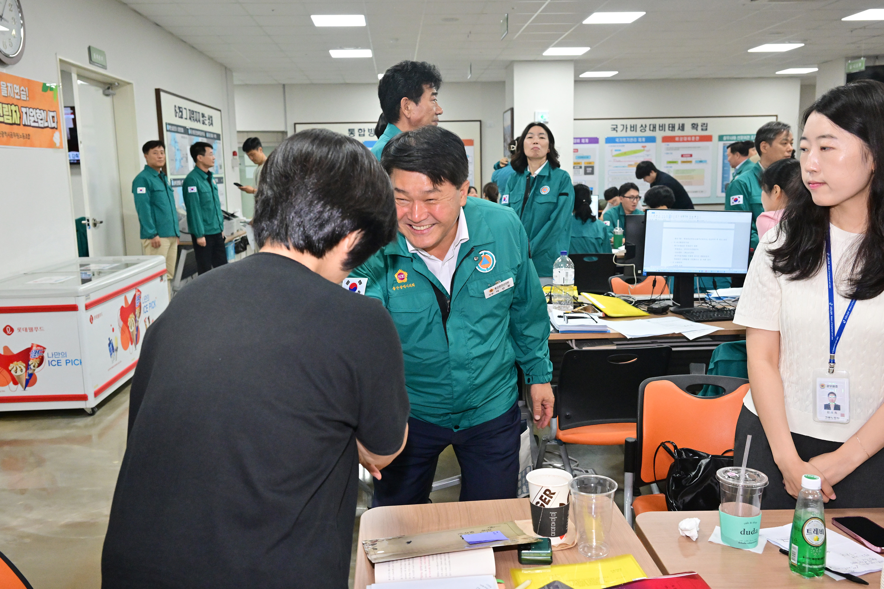 2025년 을지연습 훈련 참가자 격려 방문7