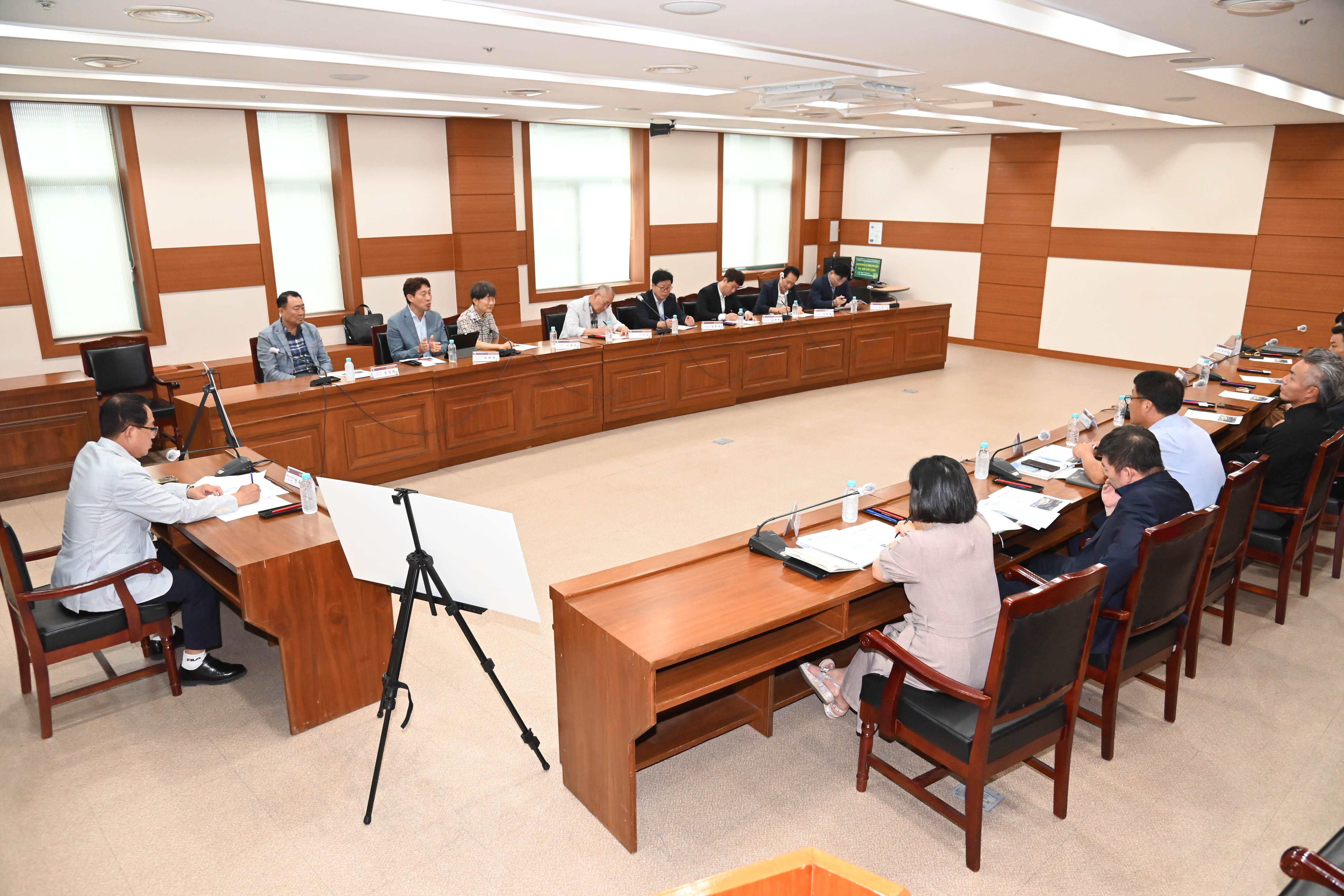 안수일 의원, 남산전망타워 및 태화강케이블카 추진 방향 모색 간담회10