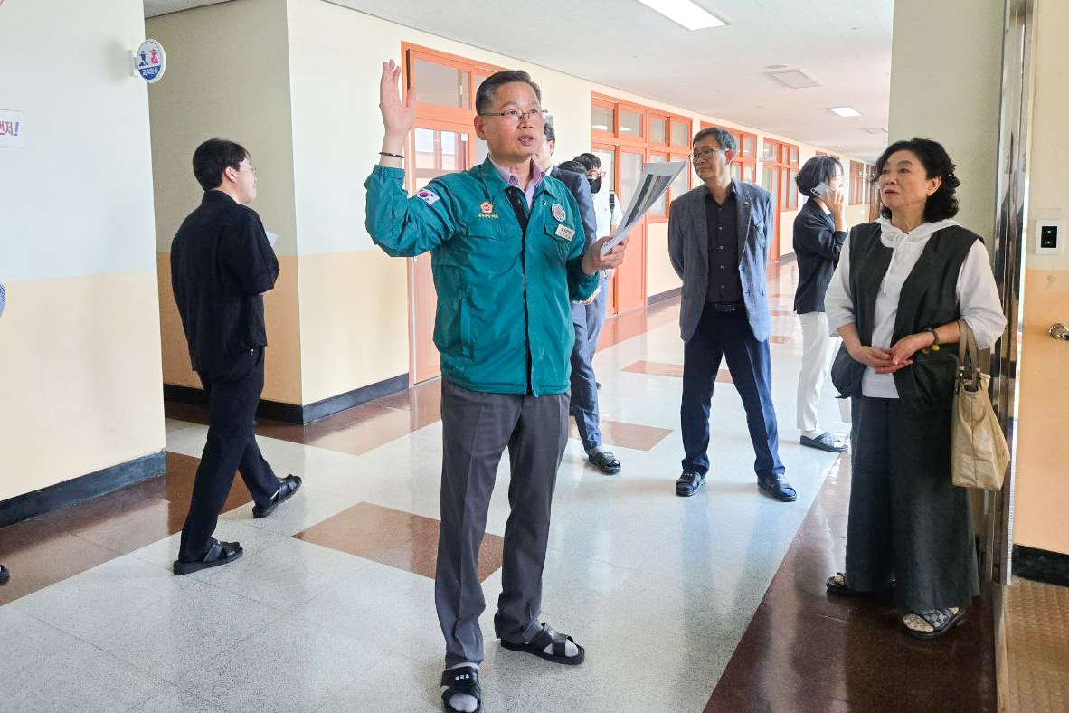 문석주 의원, 매곡초등학교 교육환경 개선 간담회1