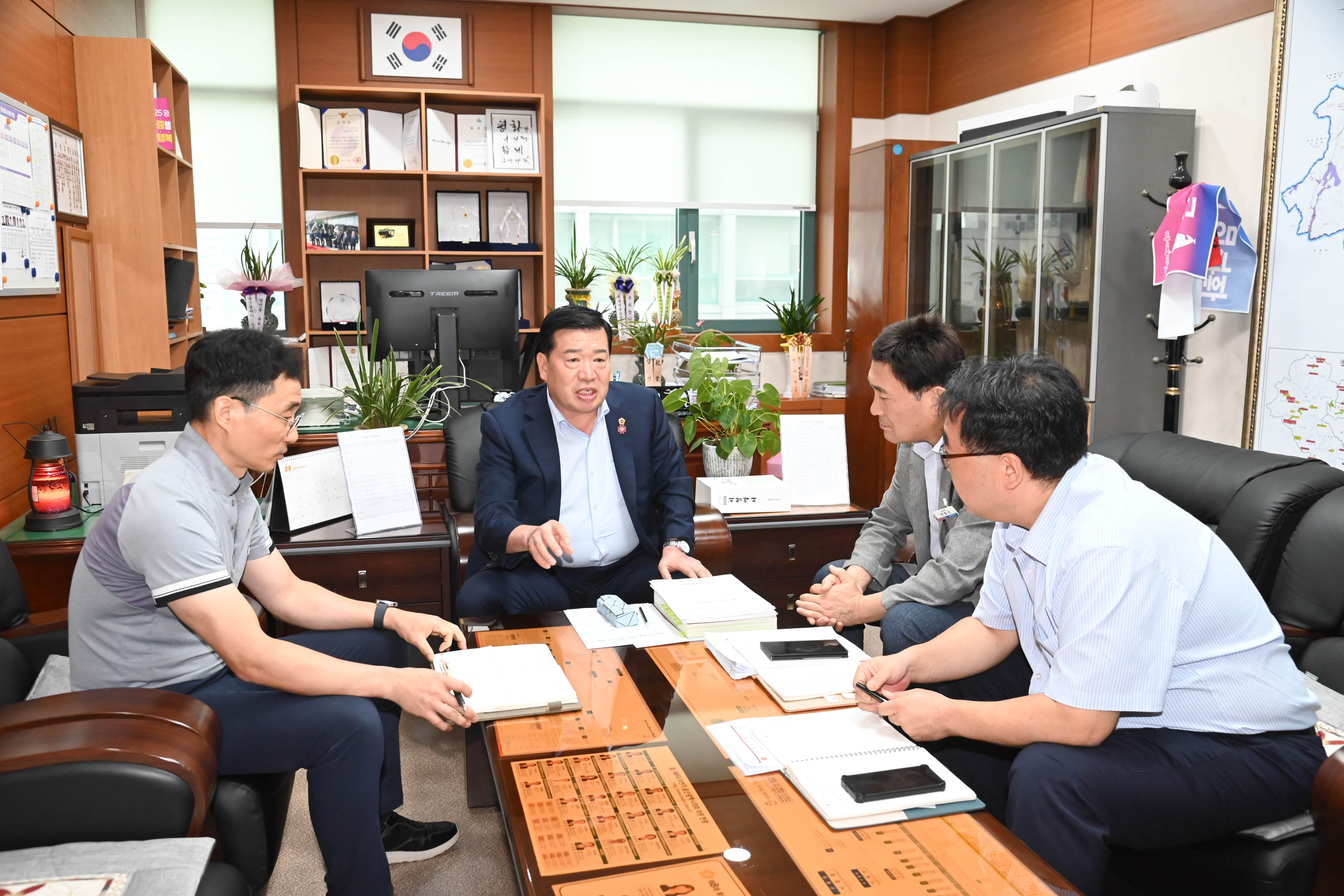 이장걸 행정자치위원장, 울산교육청 공간재구조화 사업 추진현황 점검 간담회 1