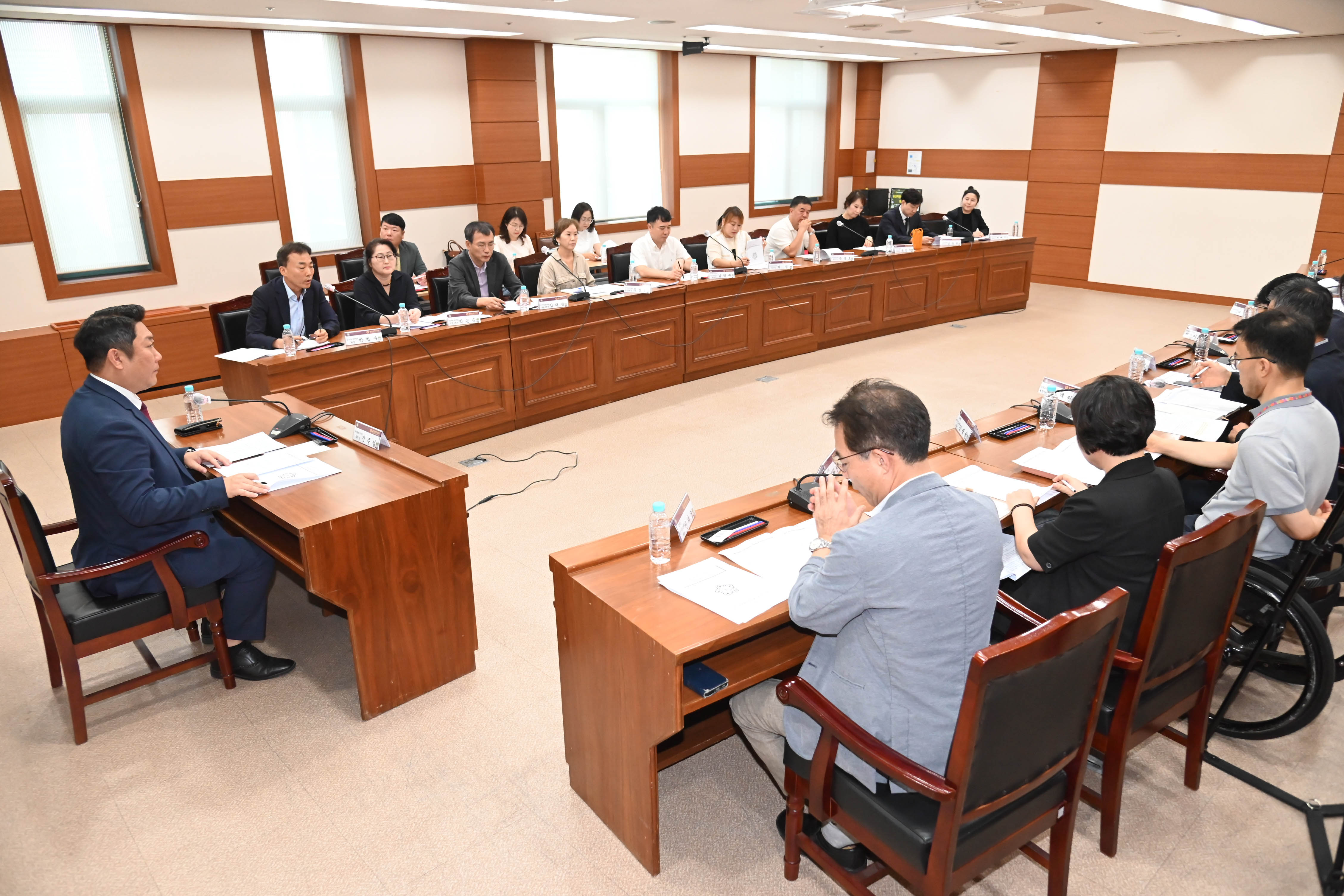 김종섭 부의장, 학원총연합회 현안사항 의견청취 간담회10