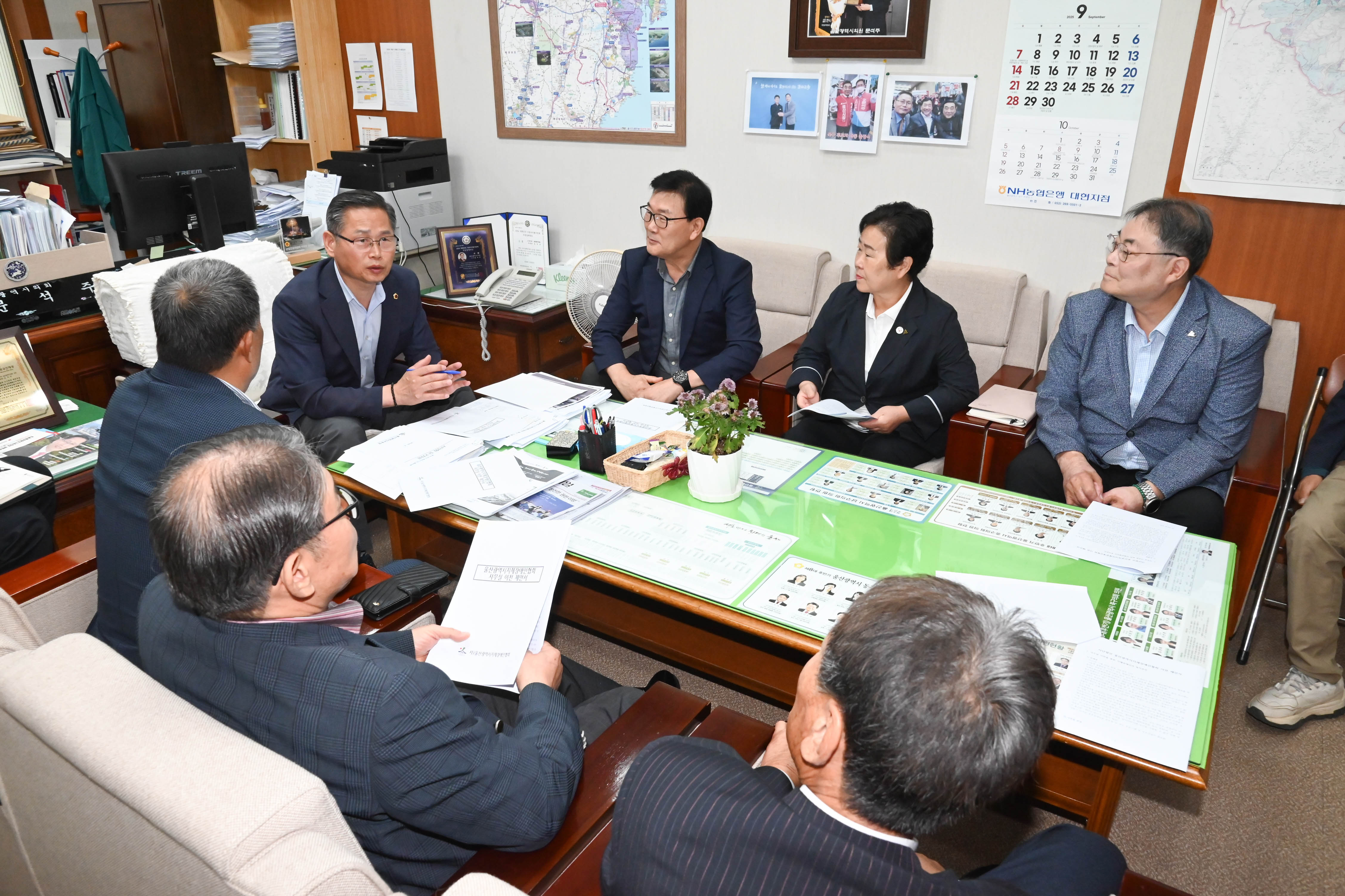 문석주 의원, 울산지체장애인협회 의견 청취 간담회2