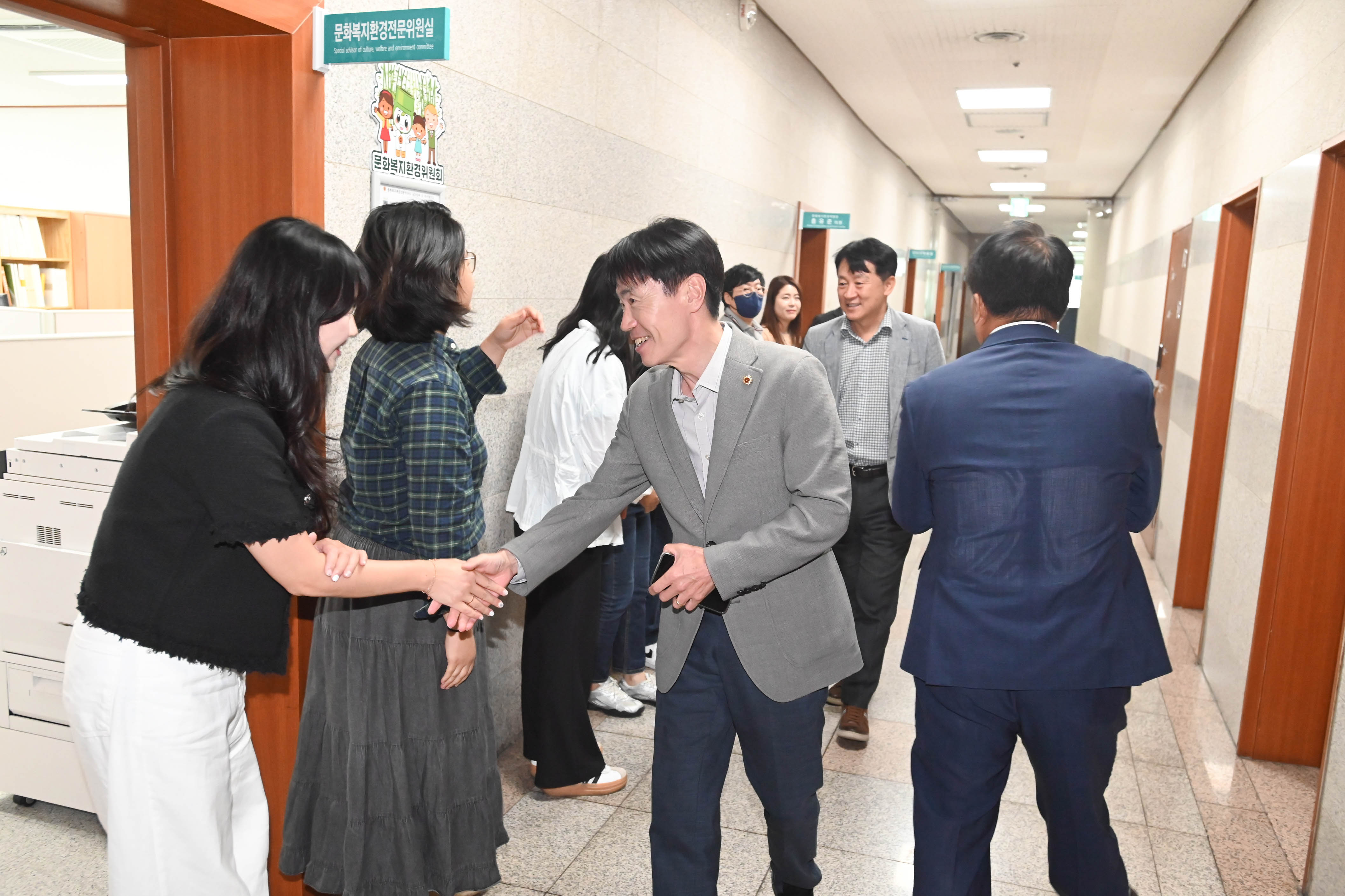 추석맞이 부서 순회 방문2