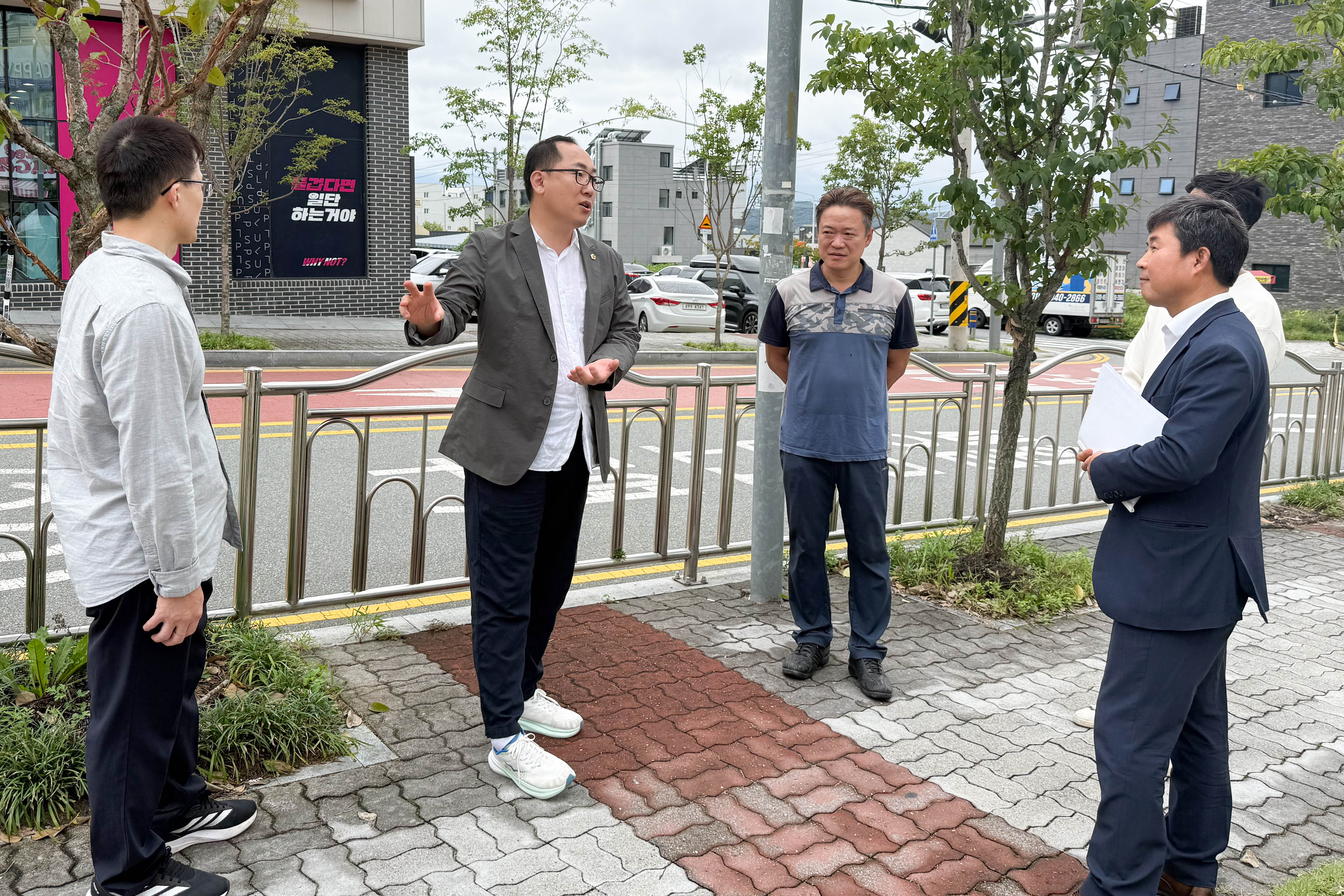 손근호 의원, 민원 해결을 위한 현장간담회