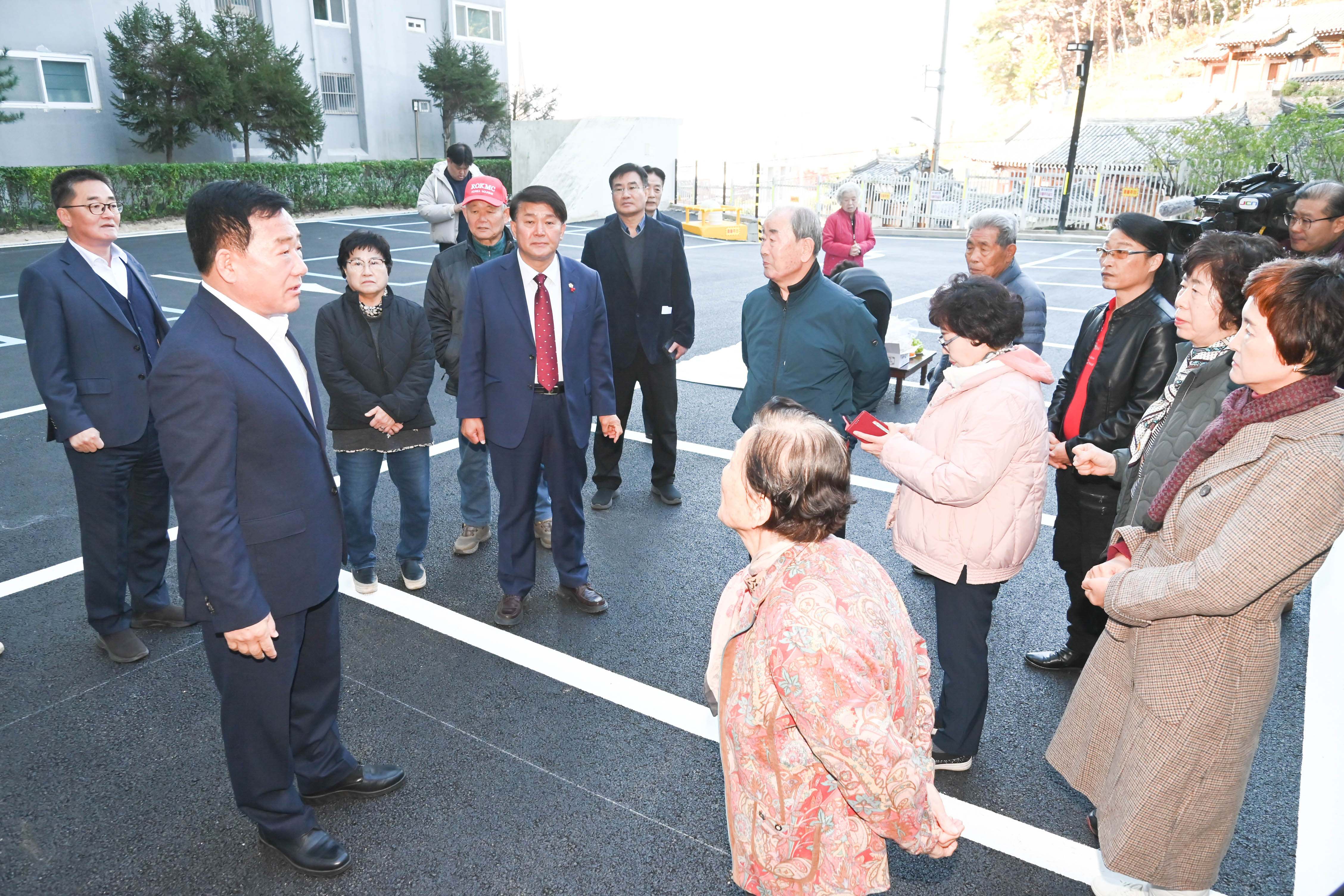 중구 태화동 진영동부아파트 주차장 확장 준공식3