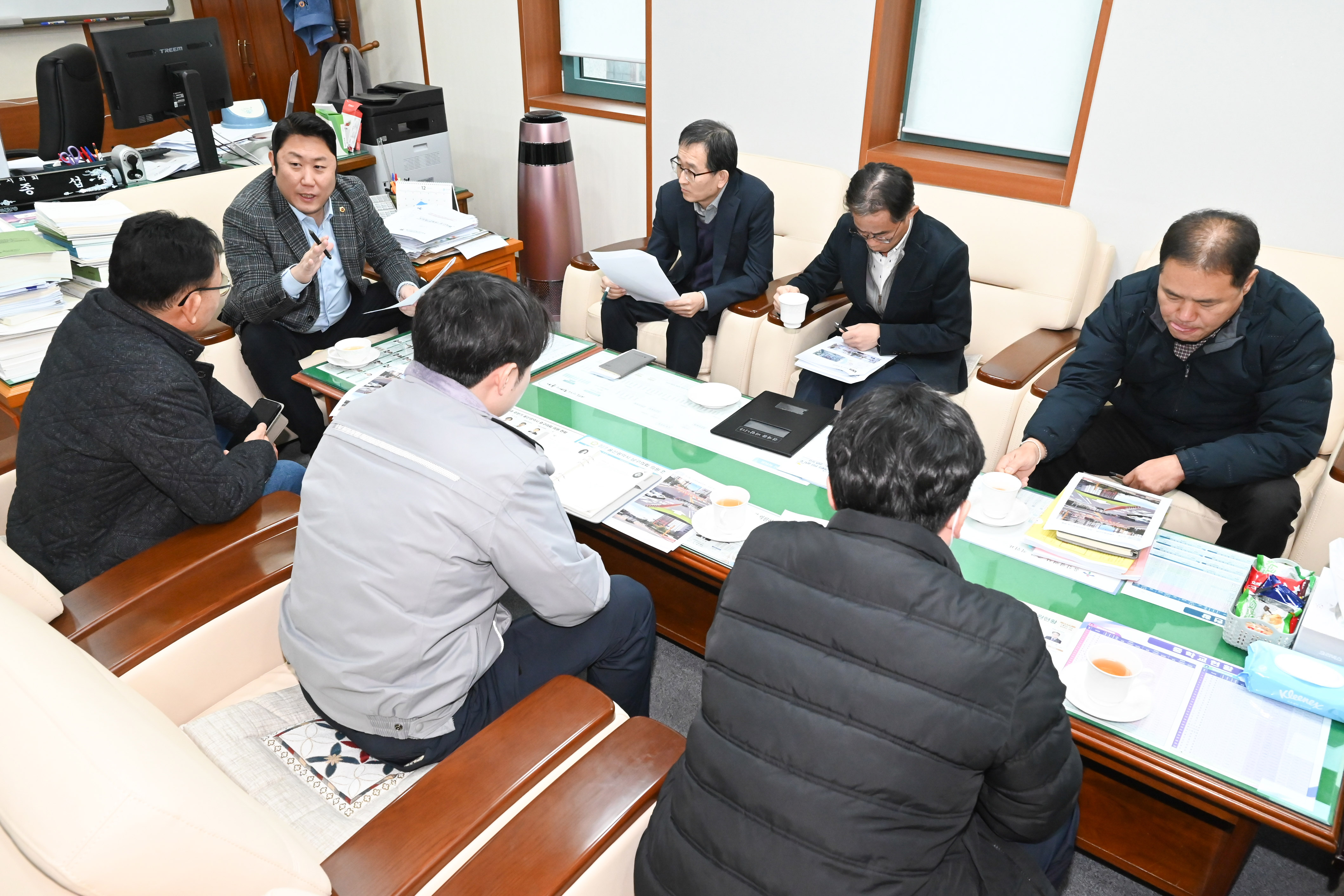 김종섭 부의장, 반구동 어린이보호구역 교통안전 개선 간담회5