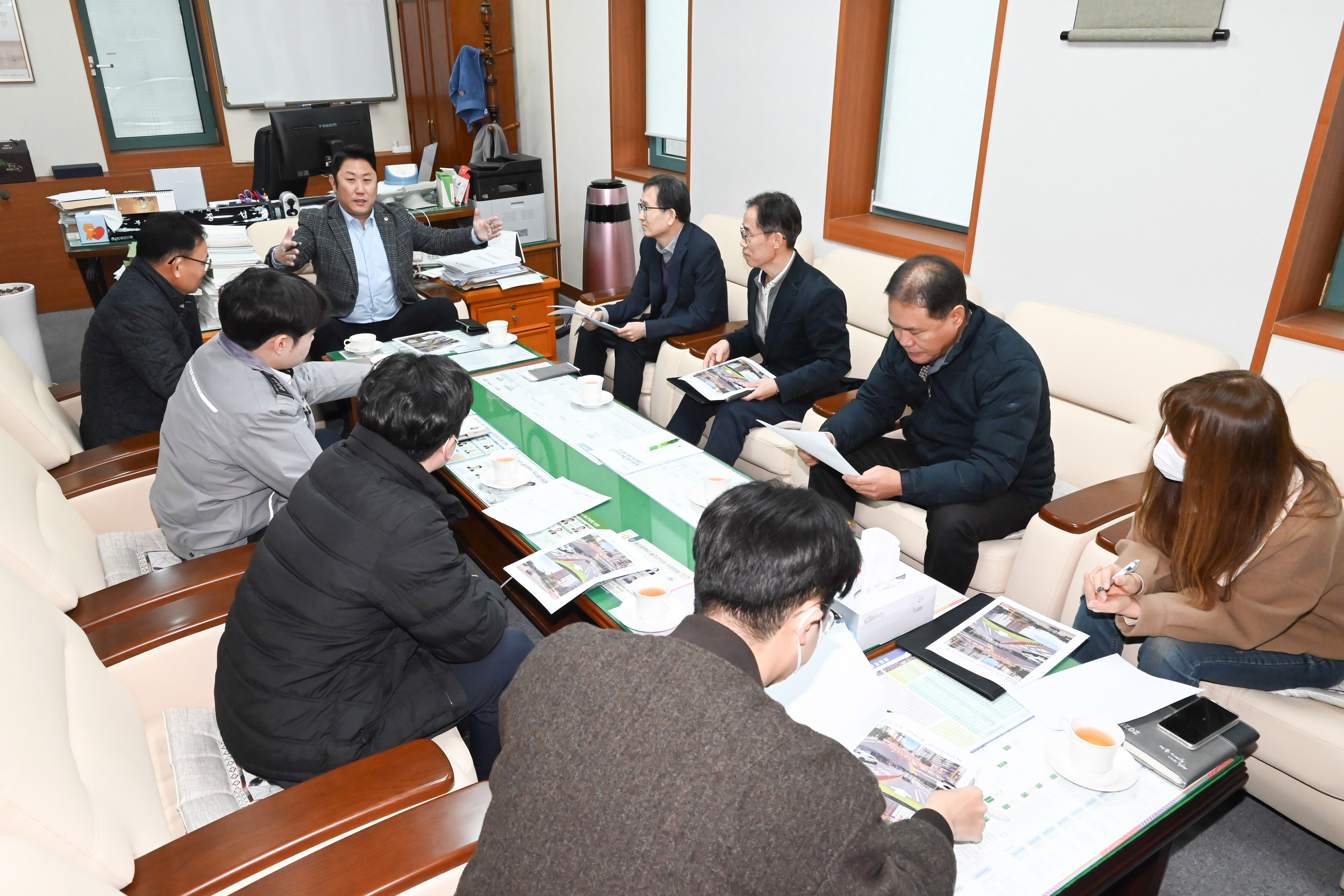 김종섭 부의장, 반구동 어린이보호구역 교통안전 개선 간담회8