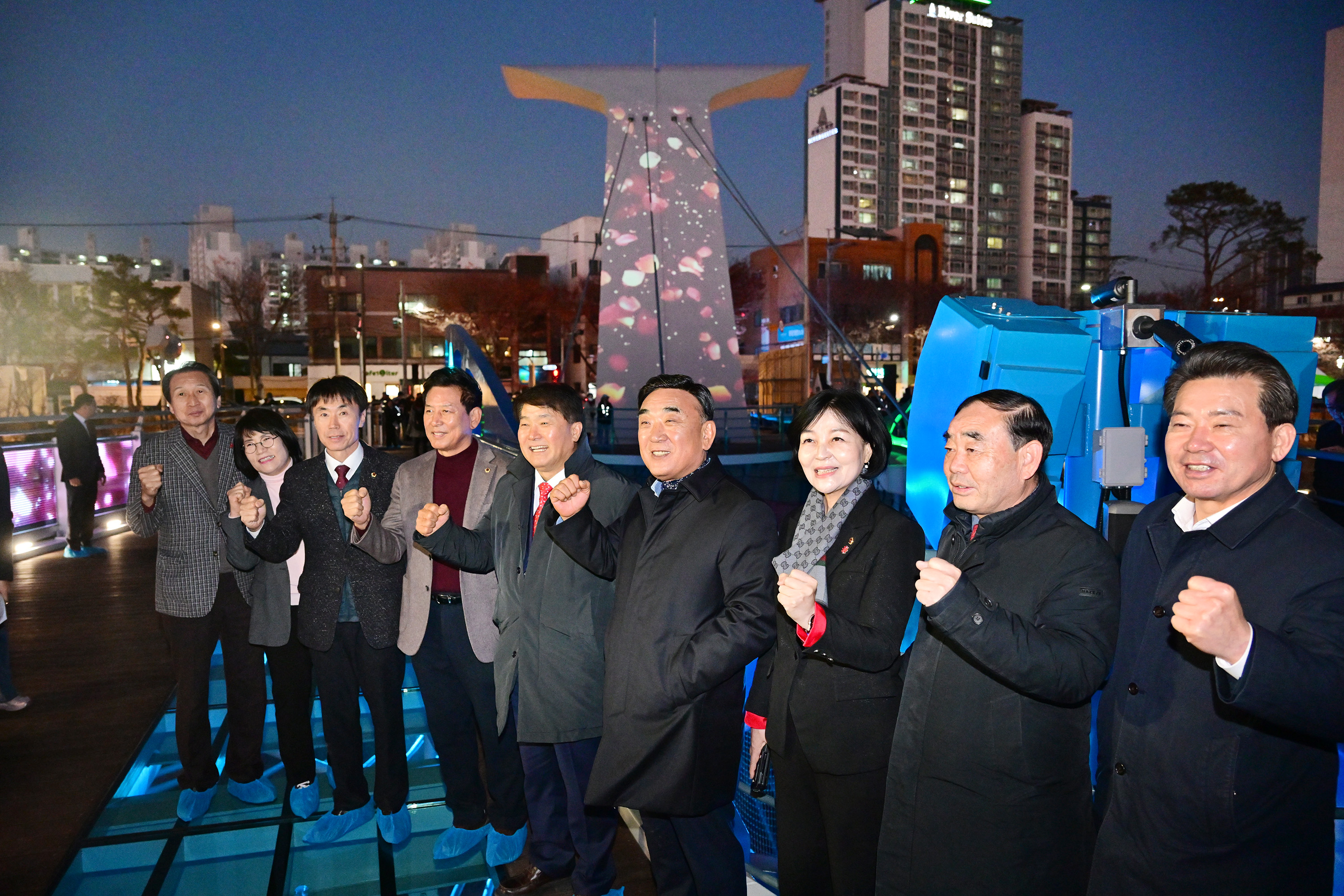 태화루(용금소) 스카이워크 준공식 2