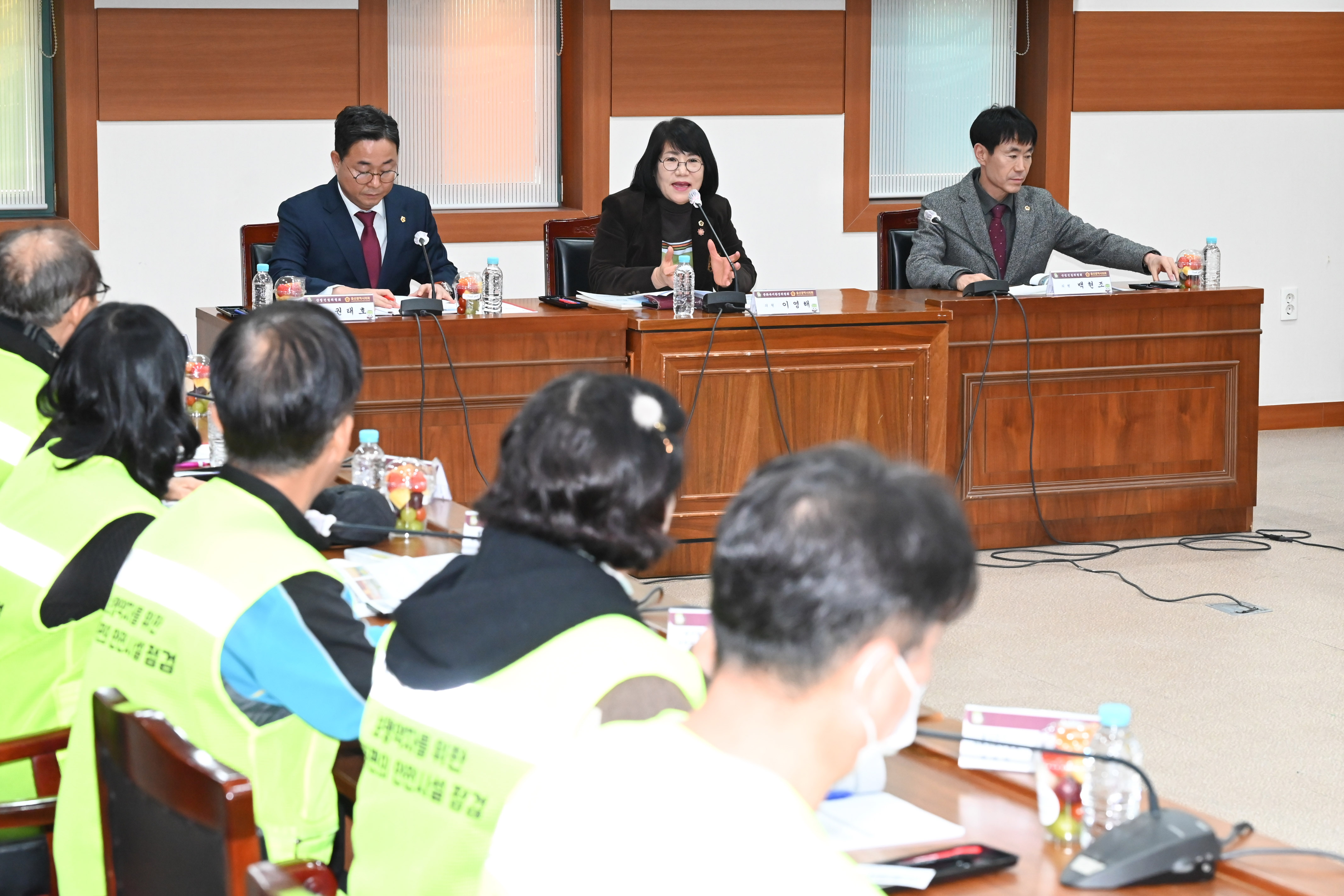 이영해 의원, 보행약자를 위한 이동편의 안전시설 점검 결과 청취 간담회7