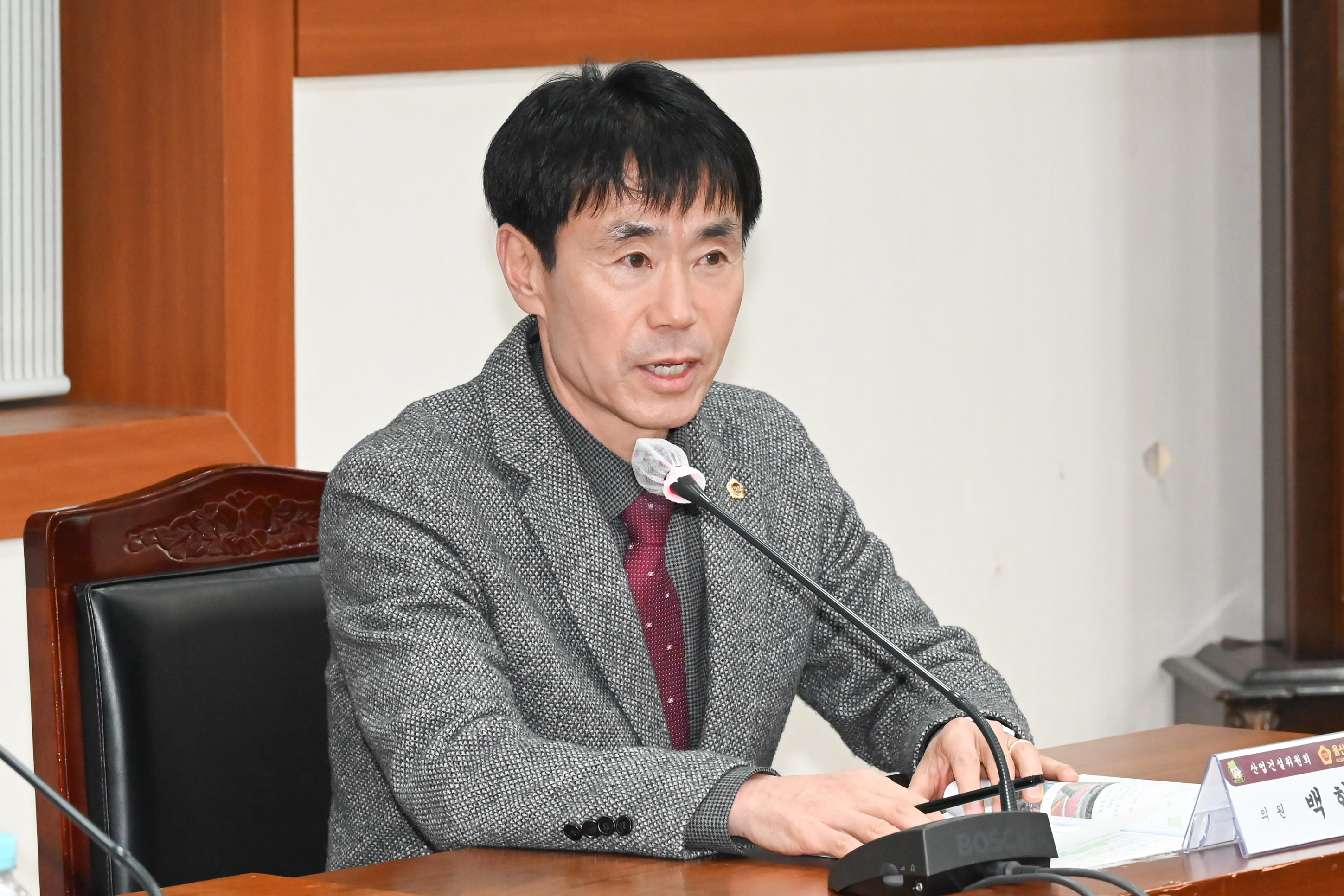 이영해 의원, 보행약자를 위한 이동편의 안전시설 점검 결과 청취 간담회9