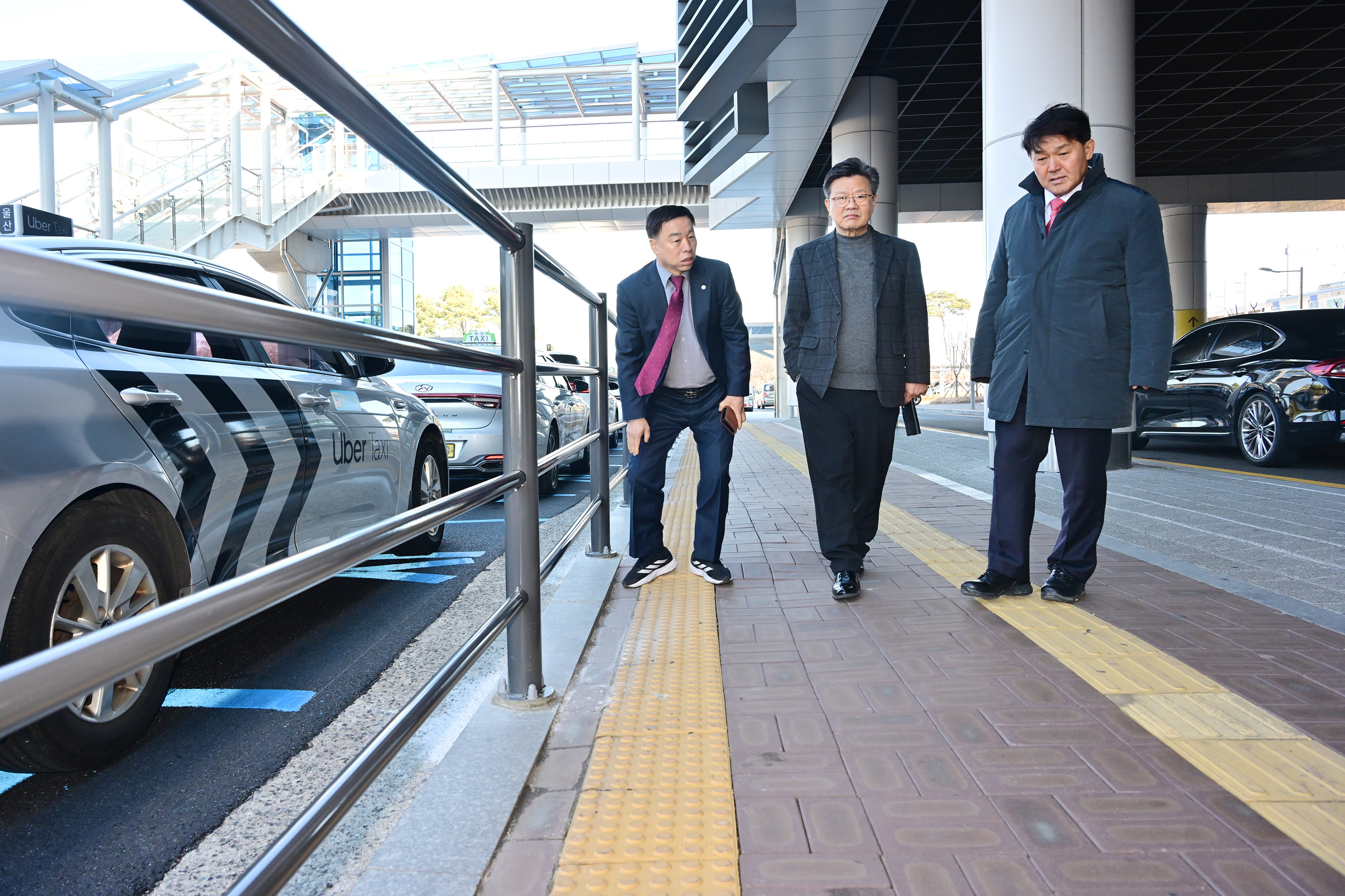 이성룡 의장, 태화강역 택시승강장 현장방문5