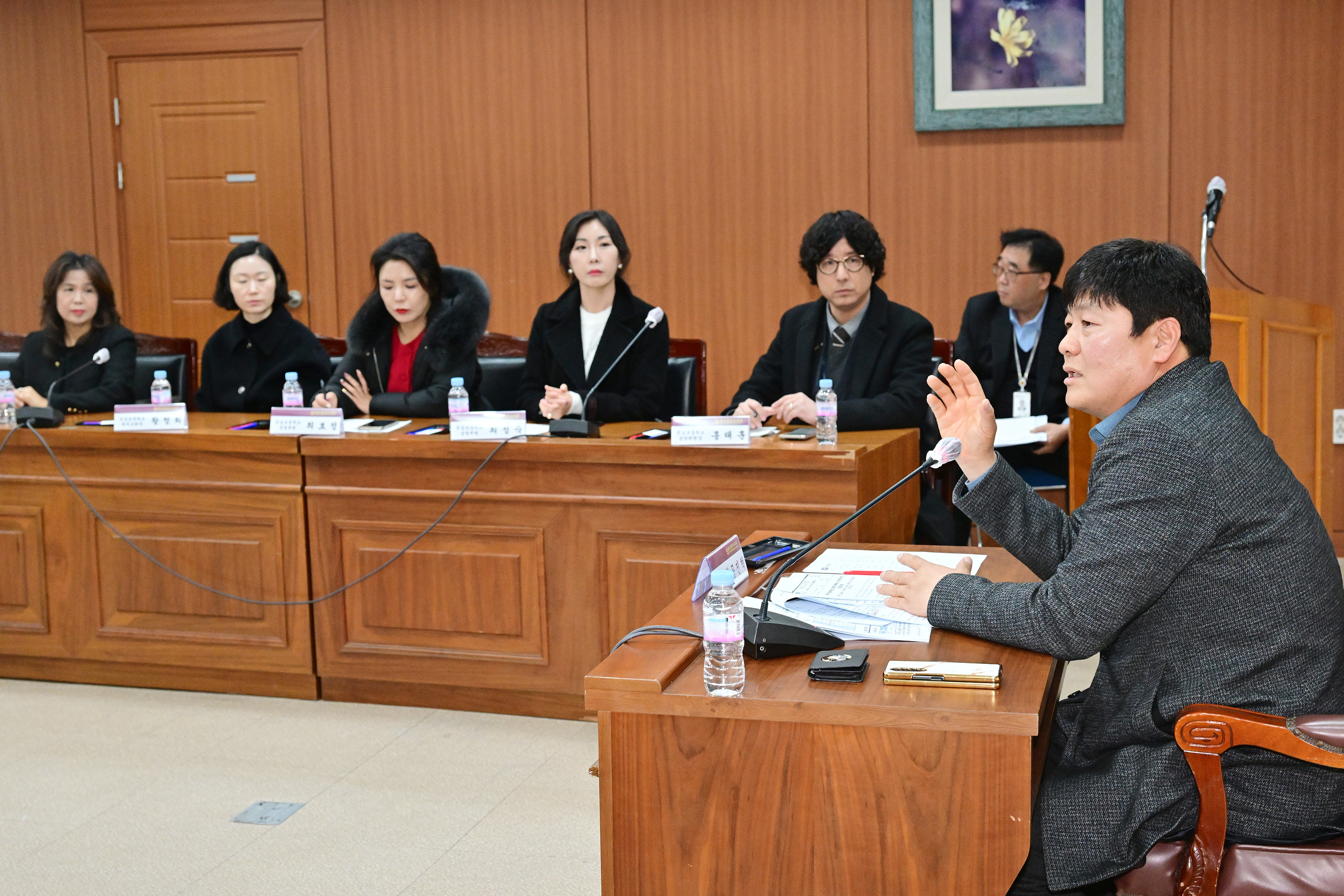 공진혁 운영위원장, 울주군 초등학교 스쿨버스 운행관련 학부모 간담회4