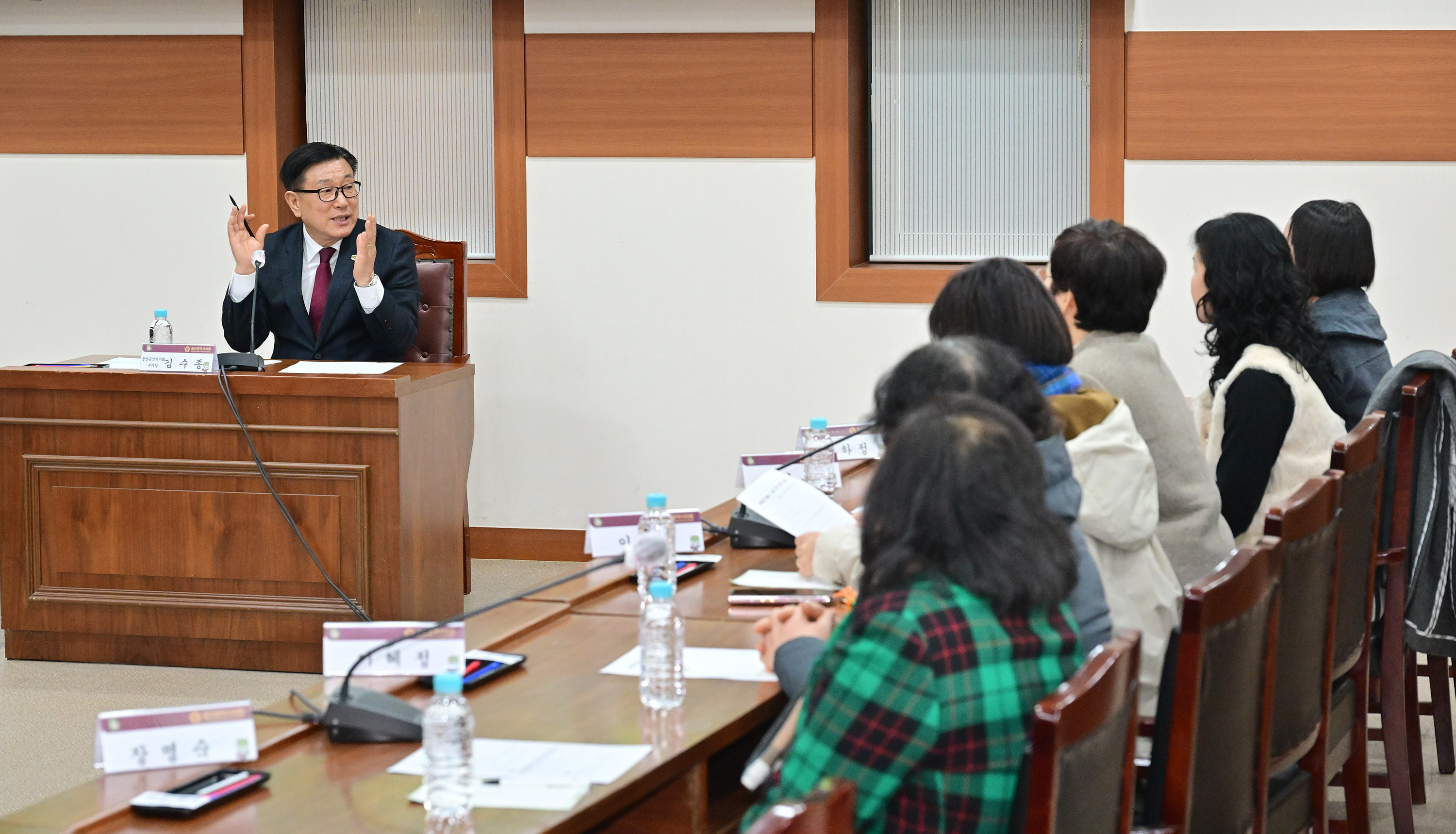 김수종 부의장, 마을공동체 만들기 사업 의견 청취 간담회7